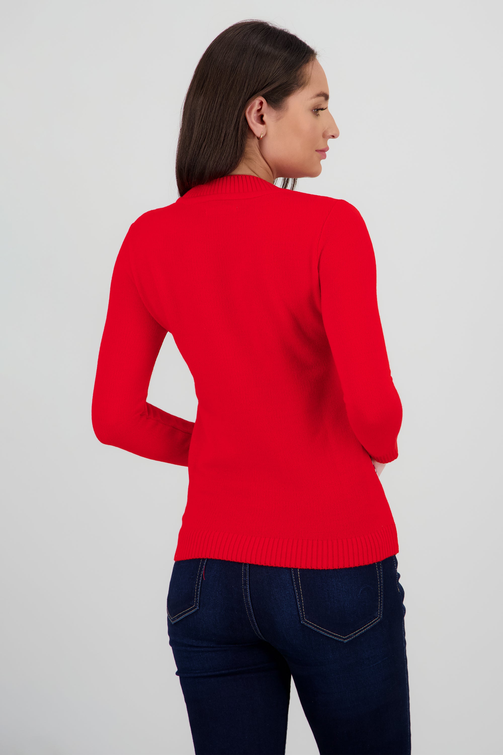 Suéter de navidad x-mas party ROJO COMBO