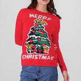 Suéter navidad árbol