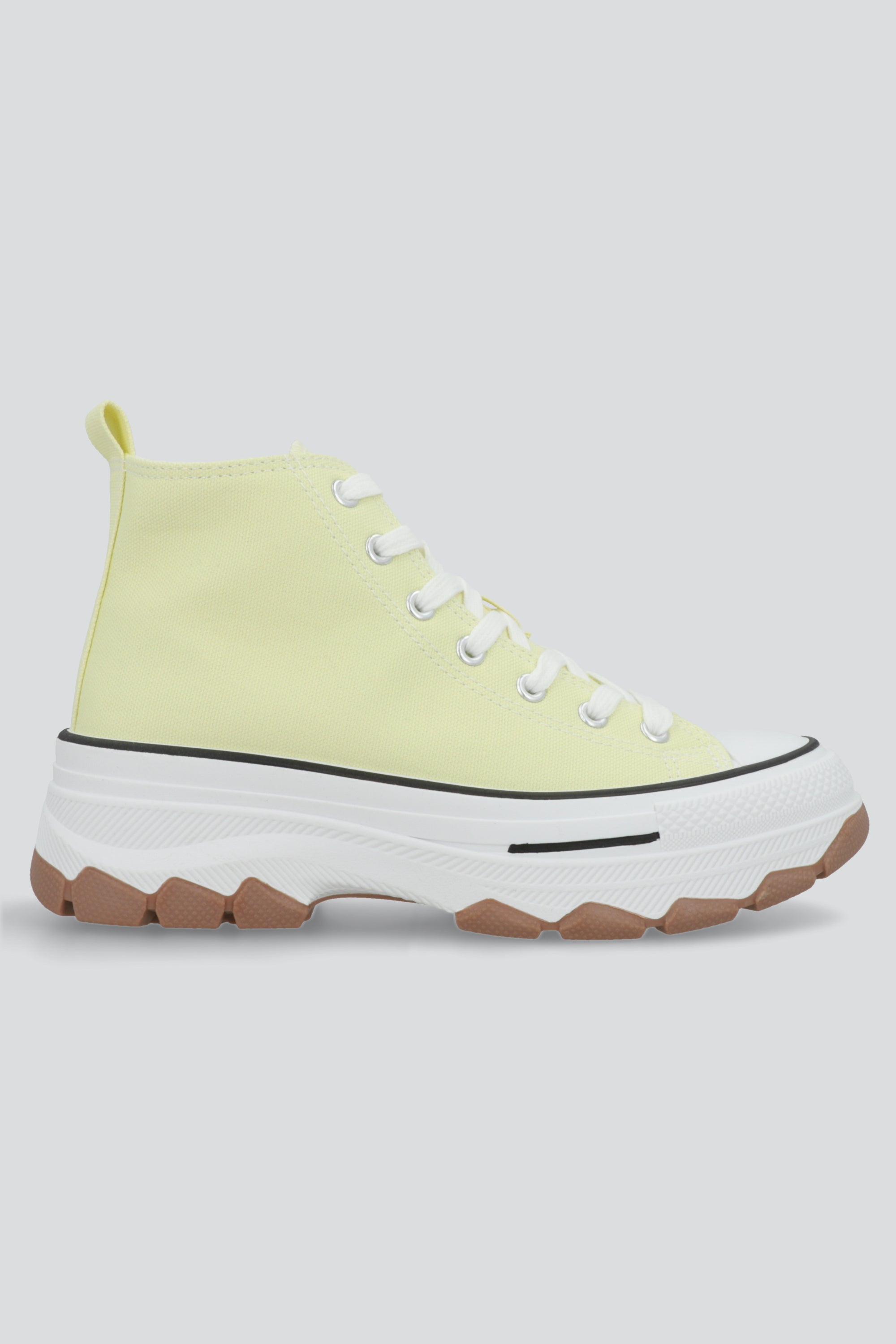 Tenis Canvas Suela Track AMARILLO PASTEL