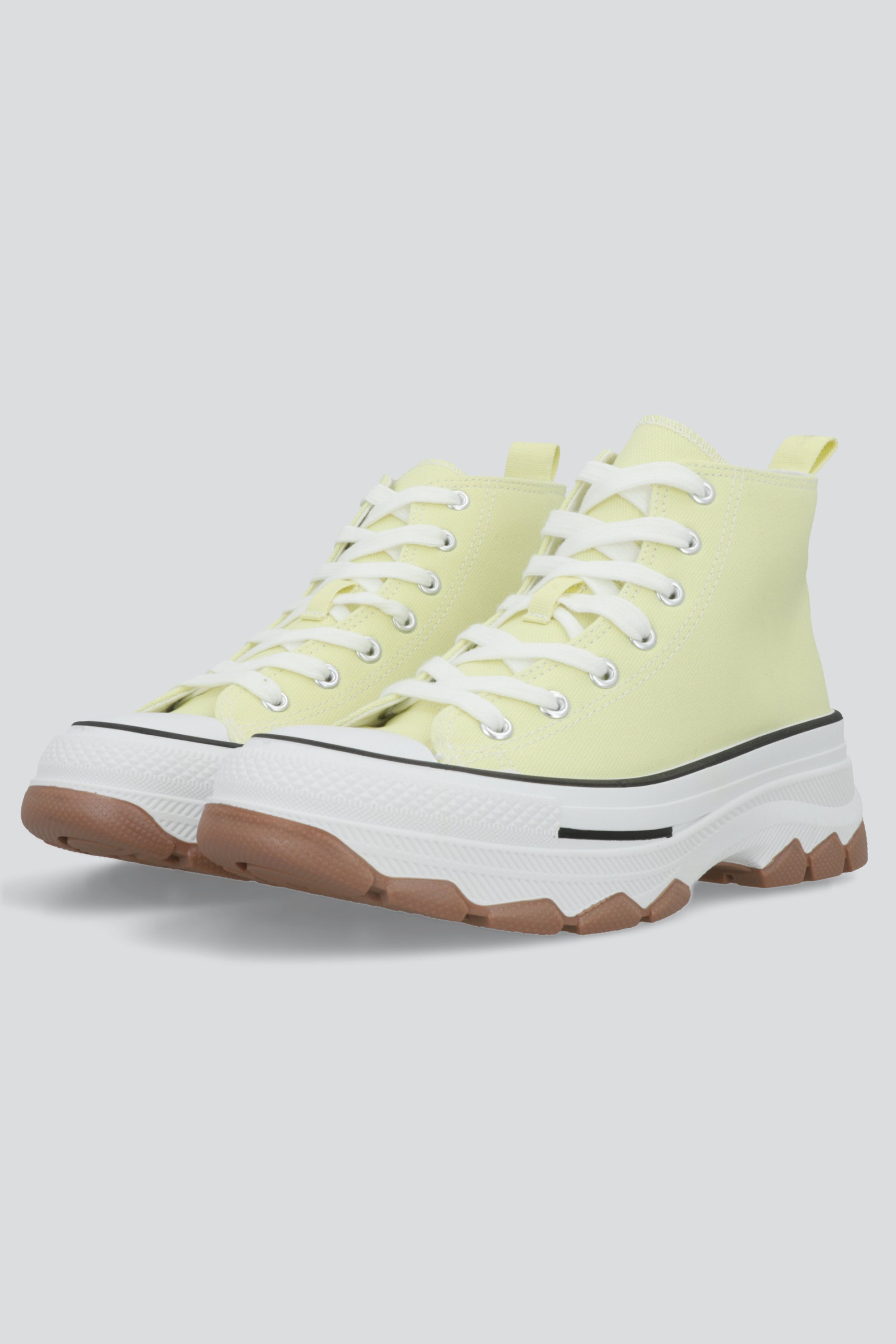 Tenis Canvas Suela Track AMARILLO PASTEL