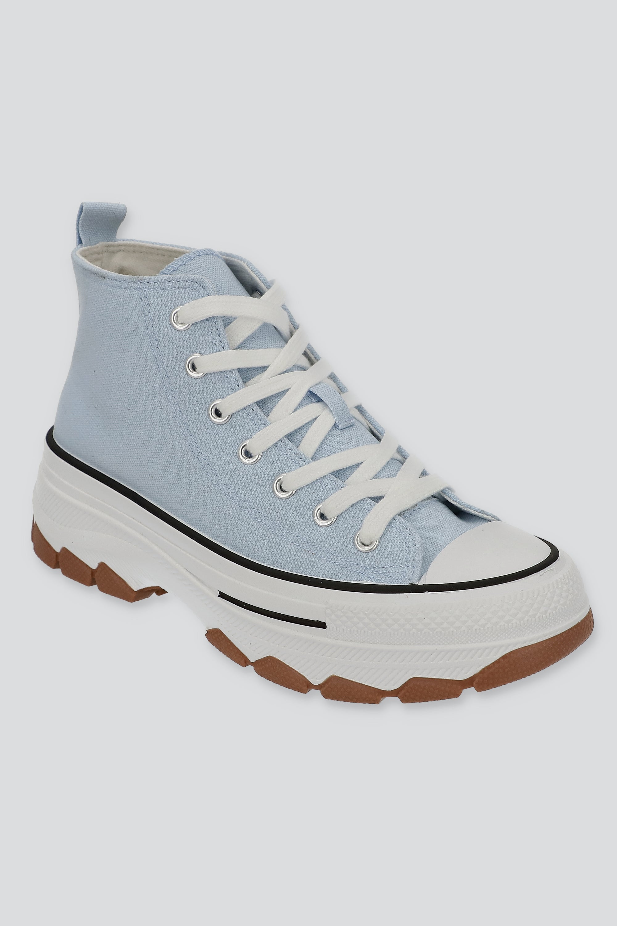 Tenis Canvas Suela Track AZUL CIELO