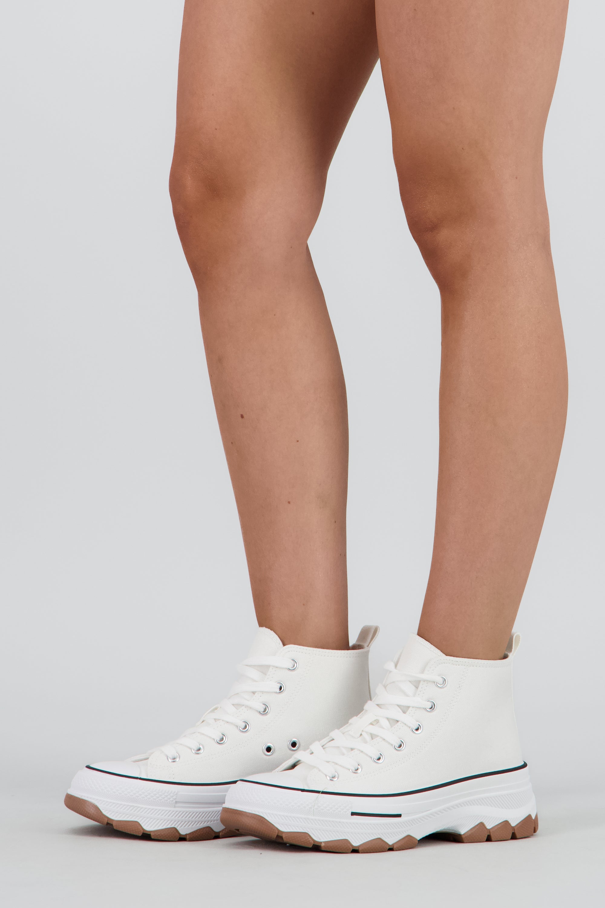 Tenis Canvas Suela Track BLANCO