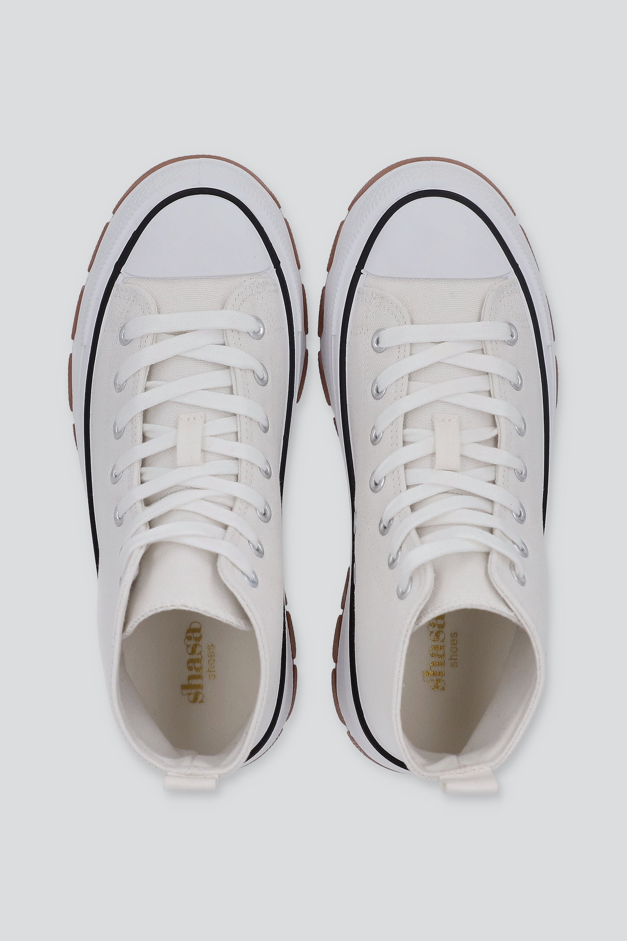 Tenis Canvas Suela Track BLANCO
