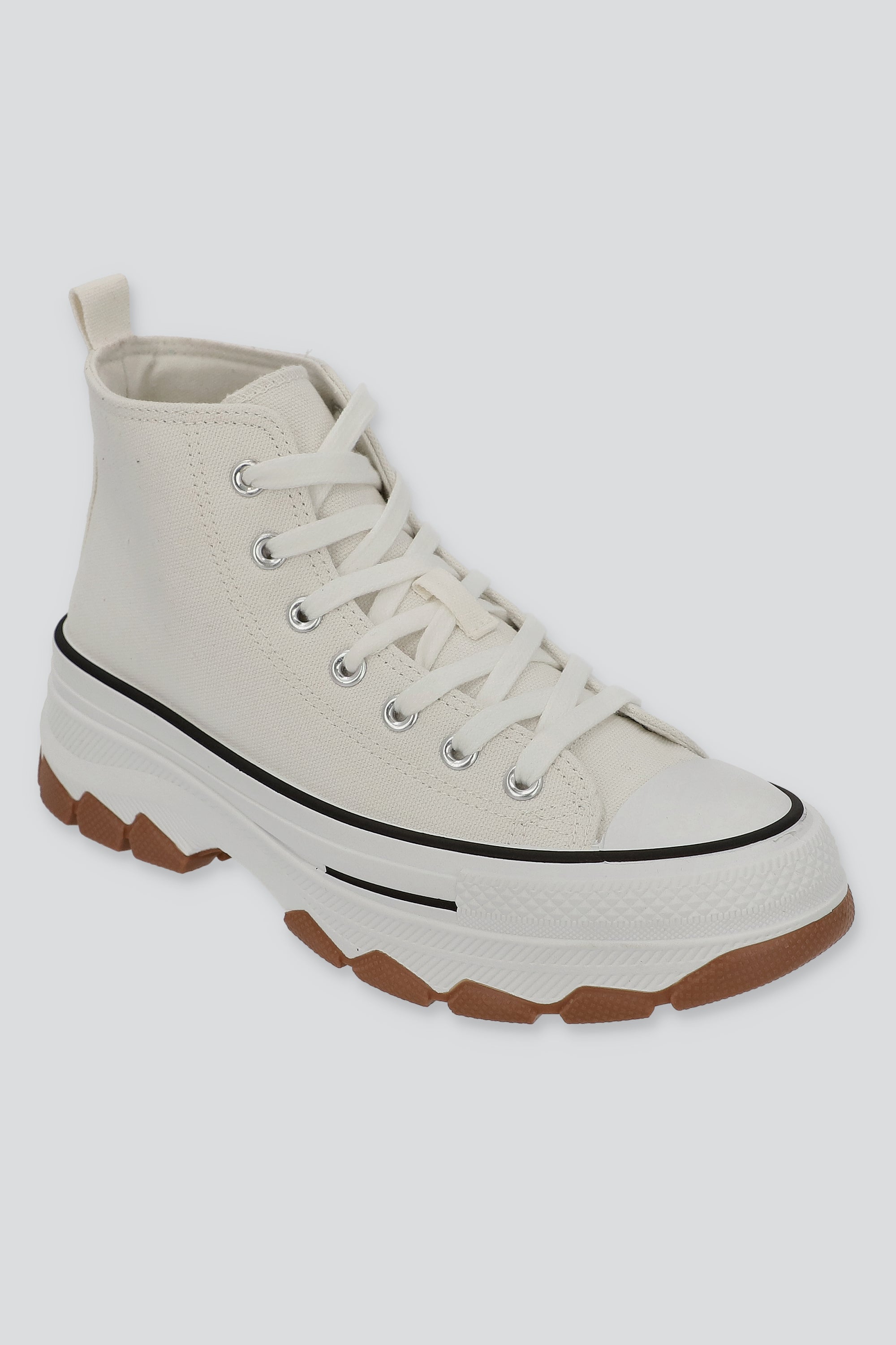 Tenis Canvas Suela Track BLANCO