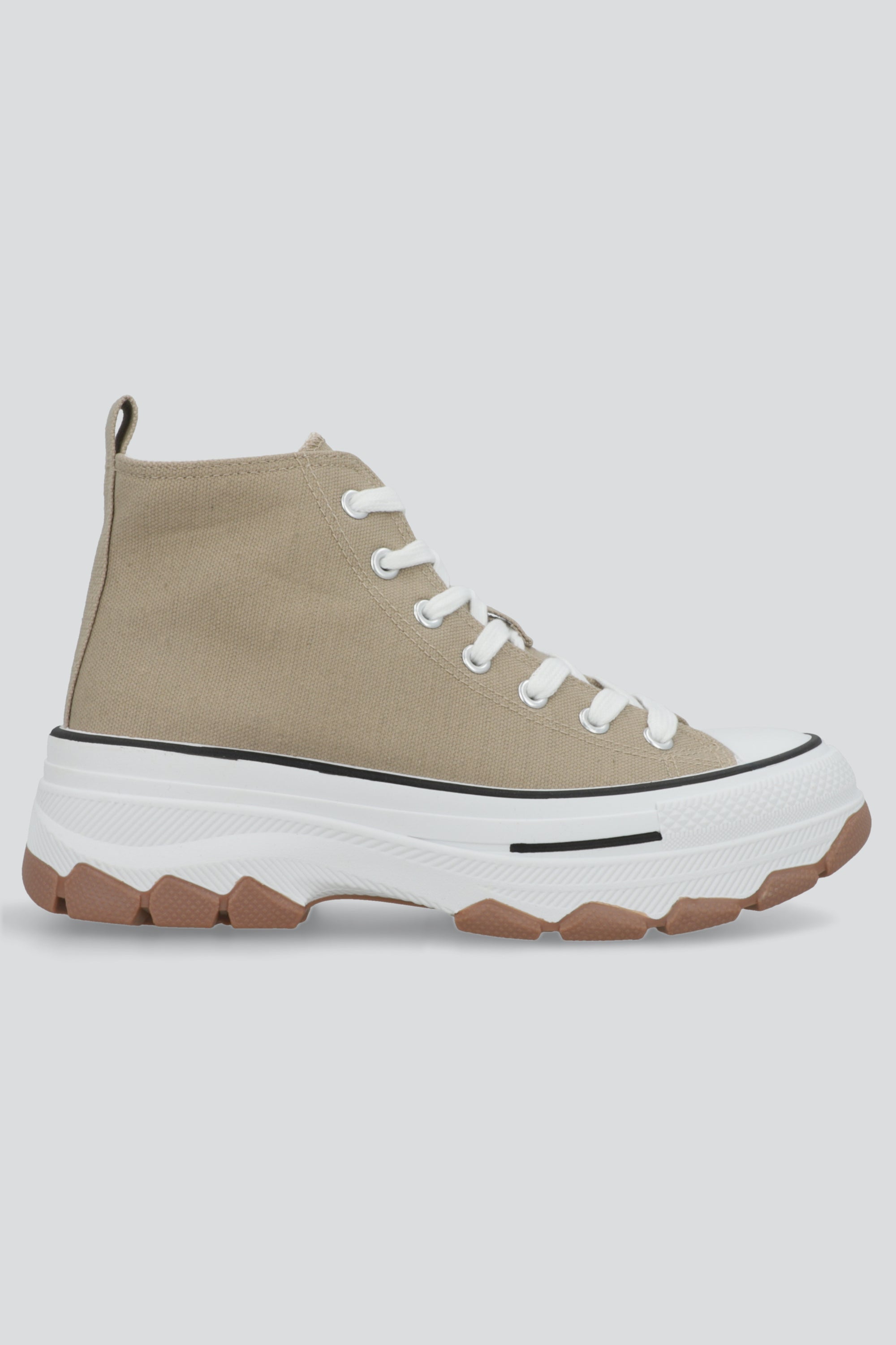 Tenis Canvas Suela Track TAUPE