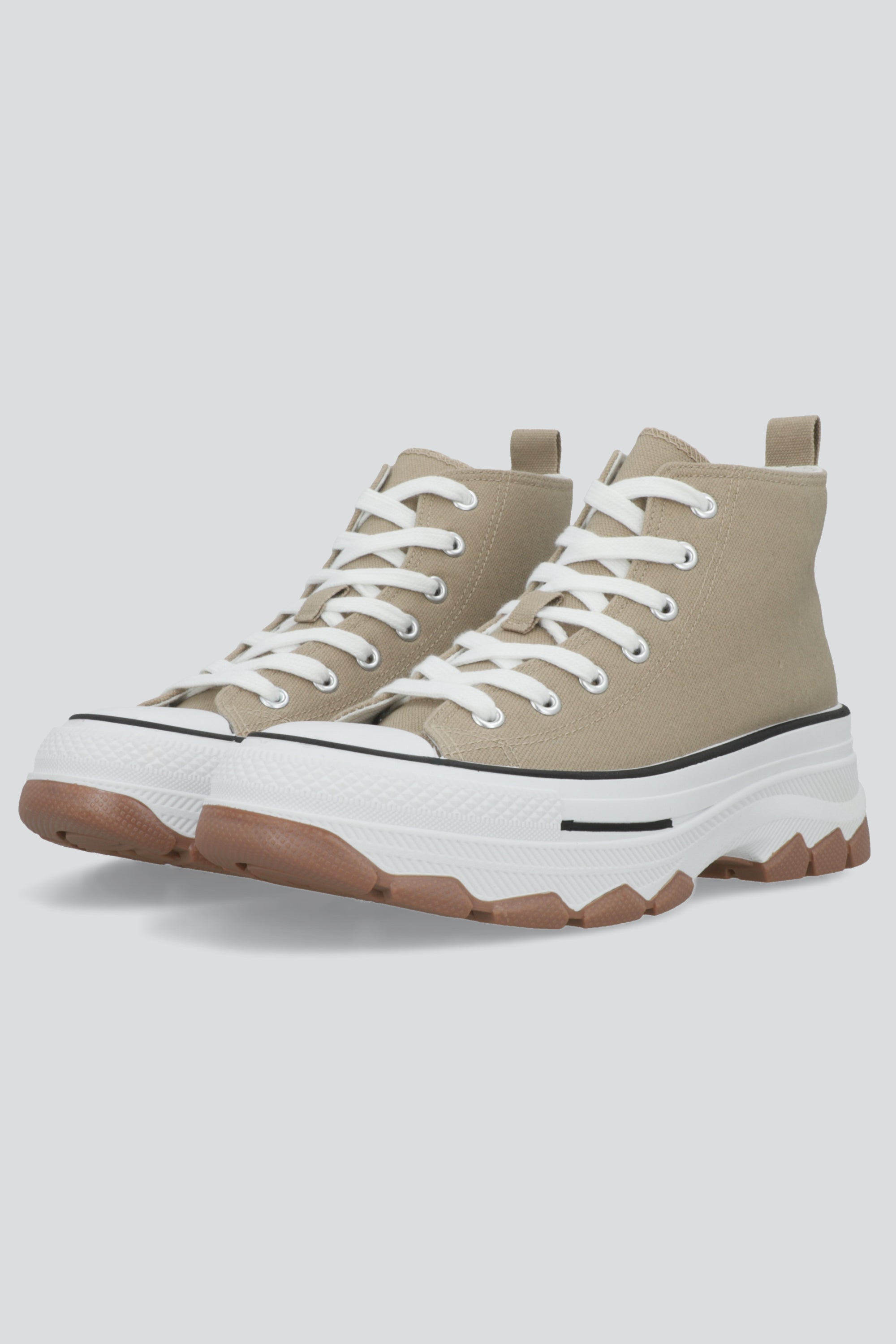 Tenis Canvas Suela Track TAUPE