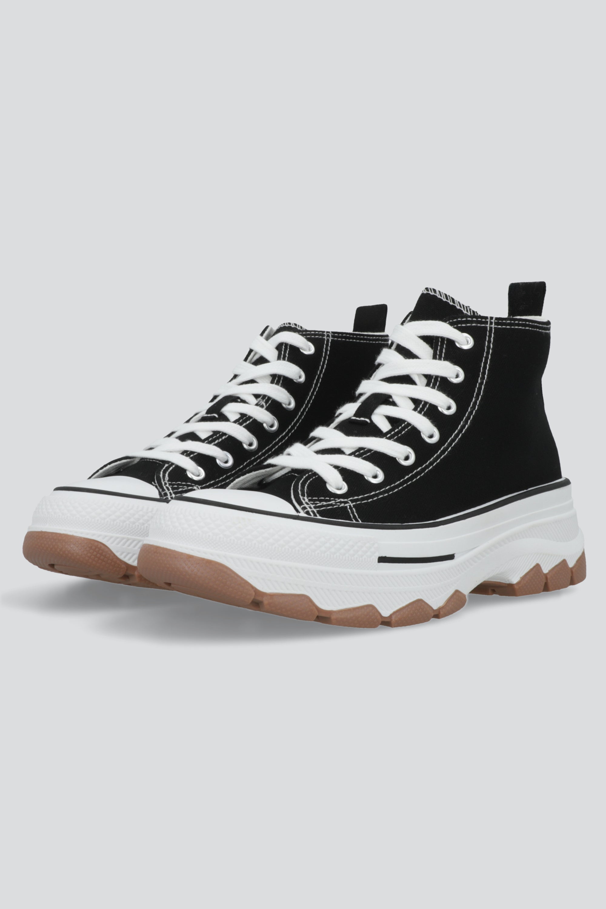 Tenis Canvas Suela Track NEGRO