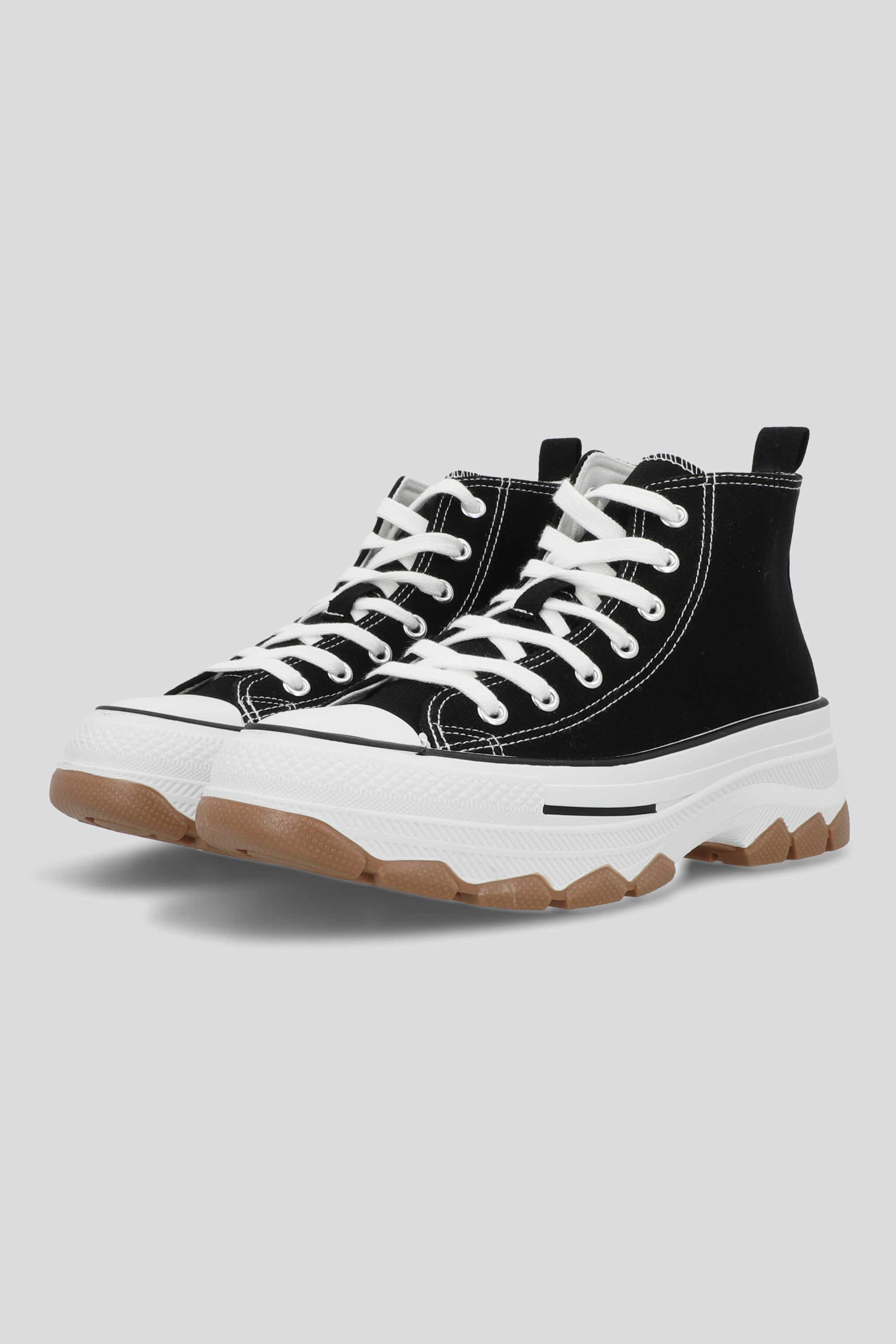 Tenis Canvas Suela Track NEGRO