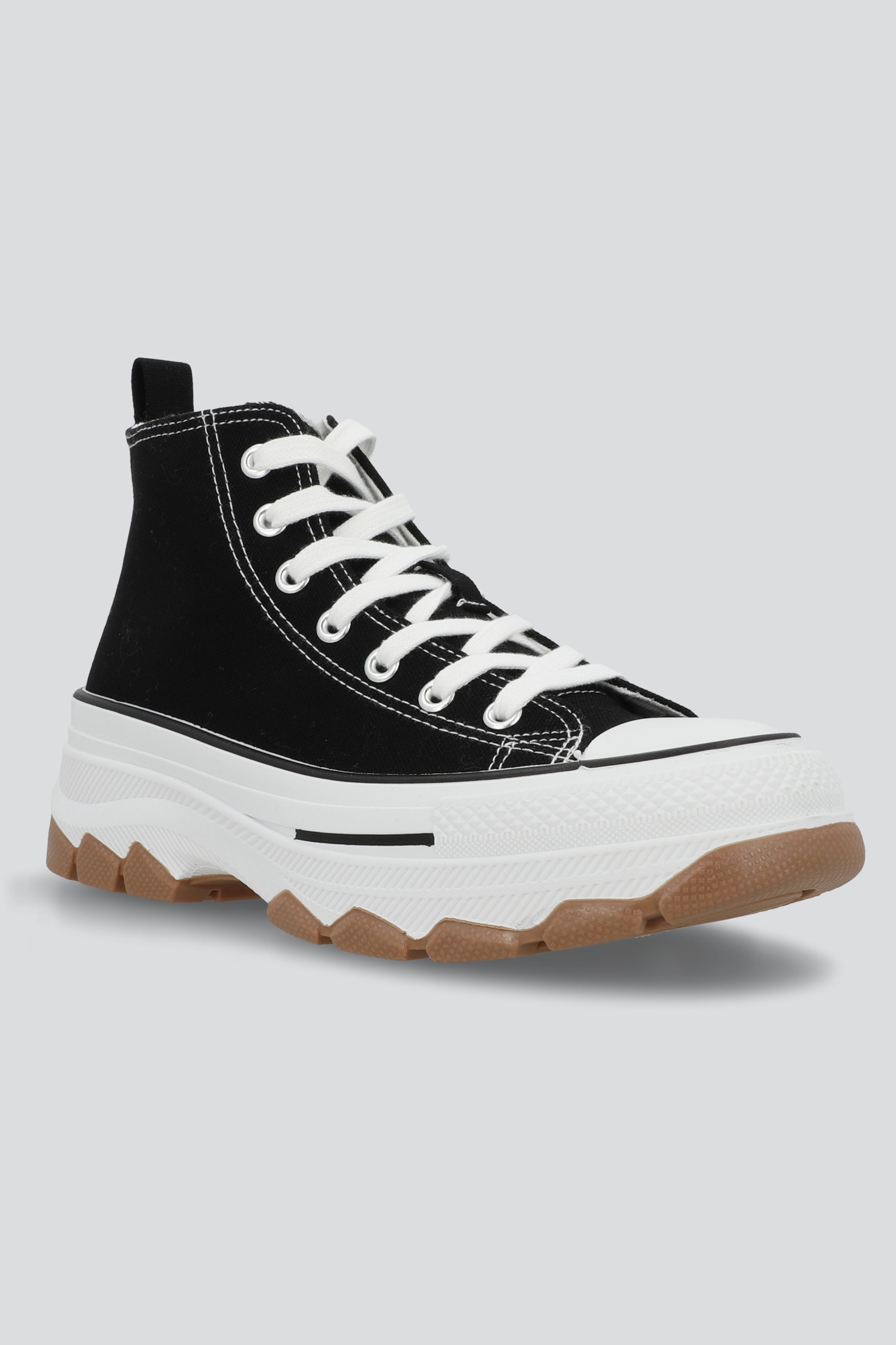 Tenis Canvas Suela Track NEGRO
