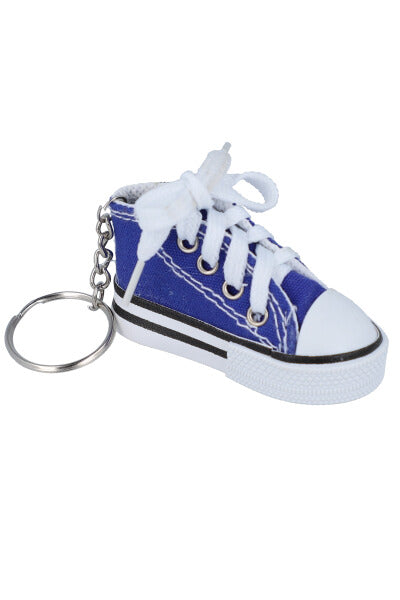 Llavero tenis canvas AZUL REY