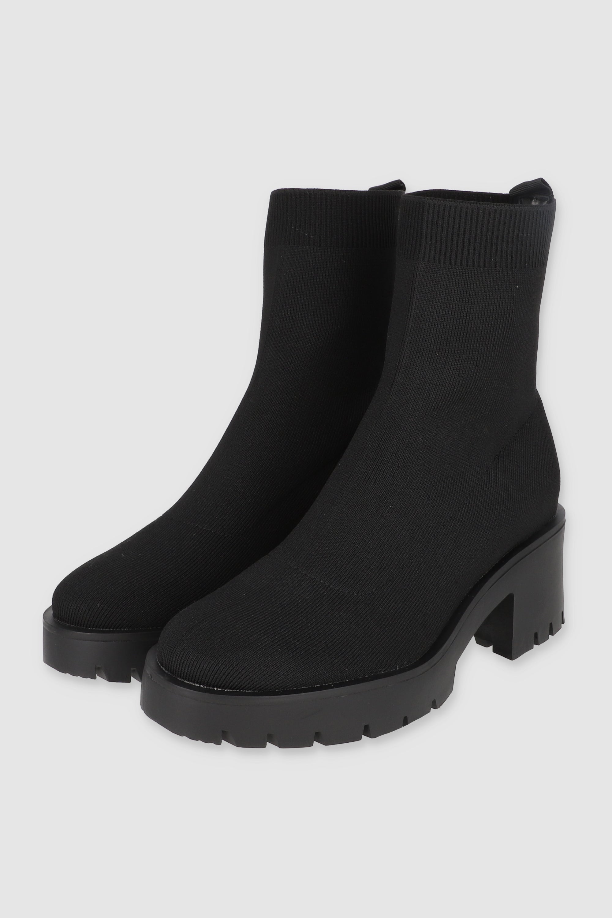 Botin Calcetin Punta Redonda