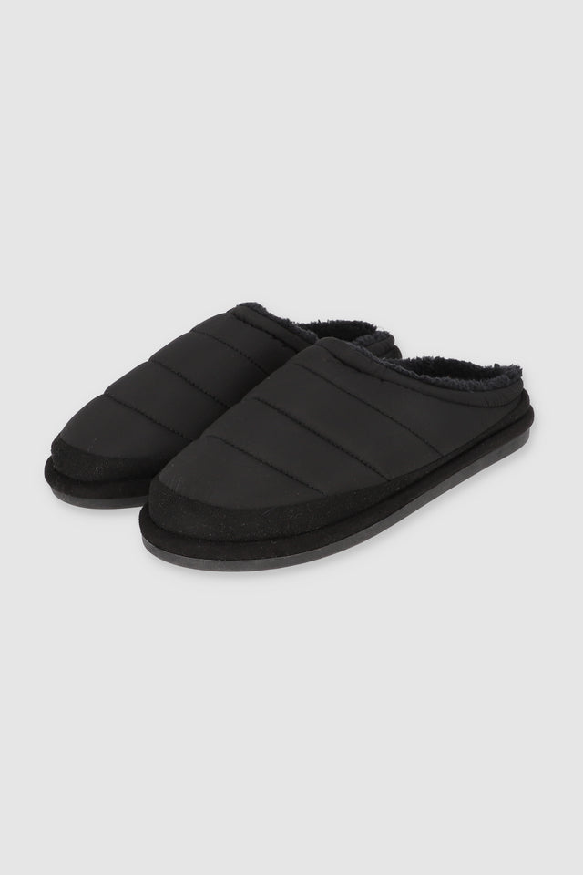 Pantuflas acolchadas sherpa