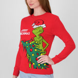 Suéter navideño Grinch árbol