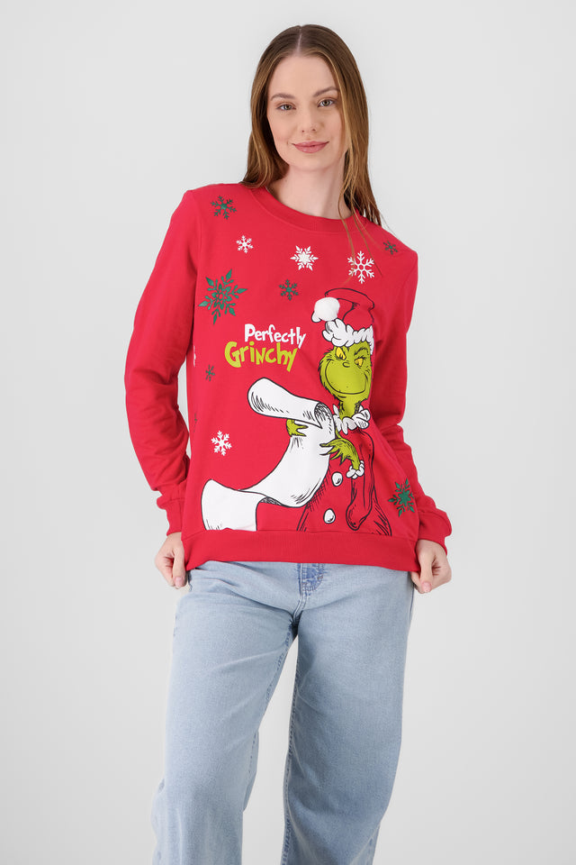 Sudadera Perfect Grinchy copos