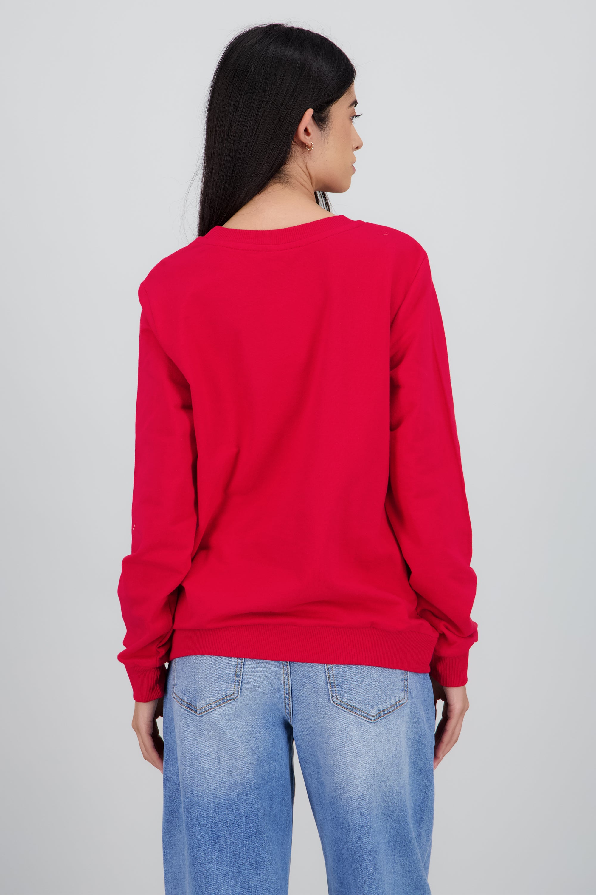 Sudadera Perfect Grinchy copos ROJO COMBO