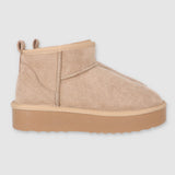 Bota invierno lisa forro peluche