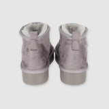 Bota invierno lisa forro peluche