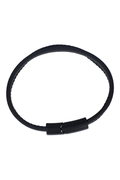 Pulsera efecto piel NEGRO