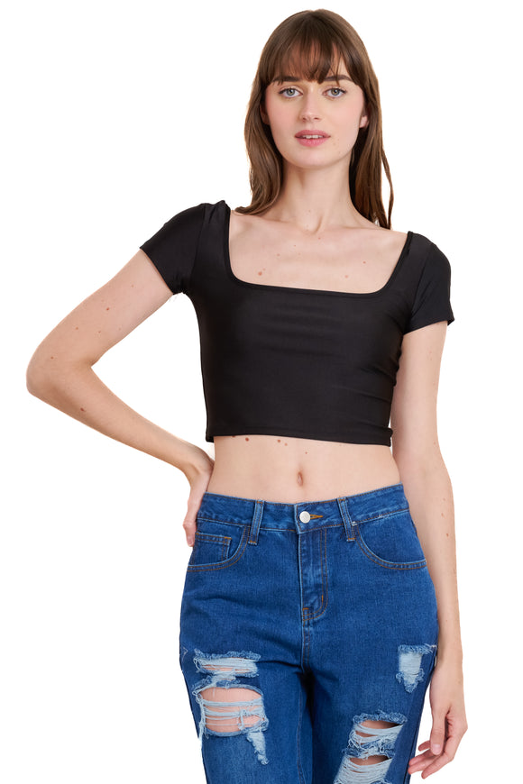 Top seamless escote cuadrado