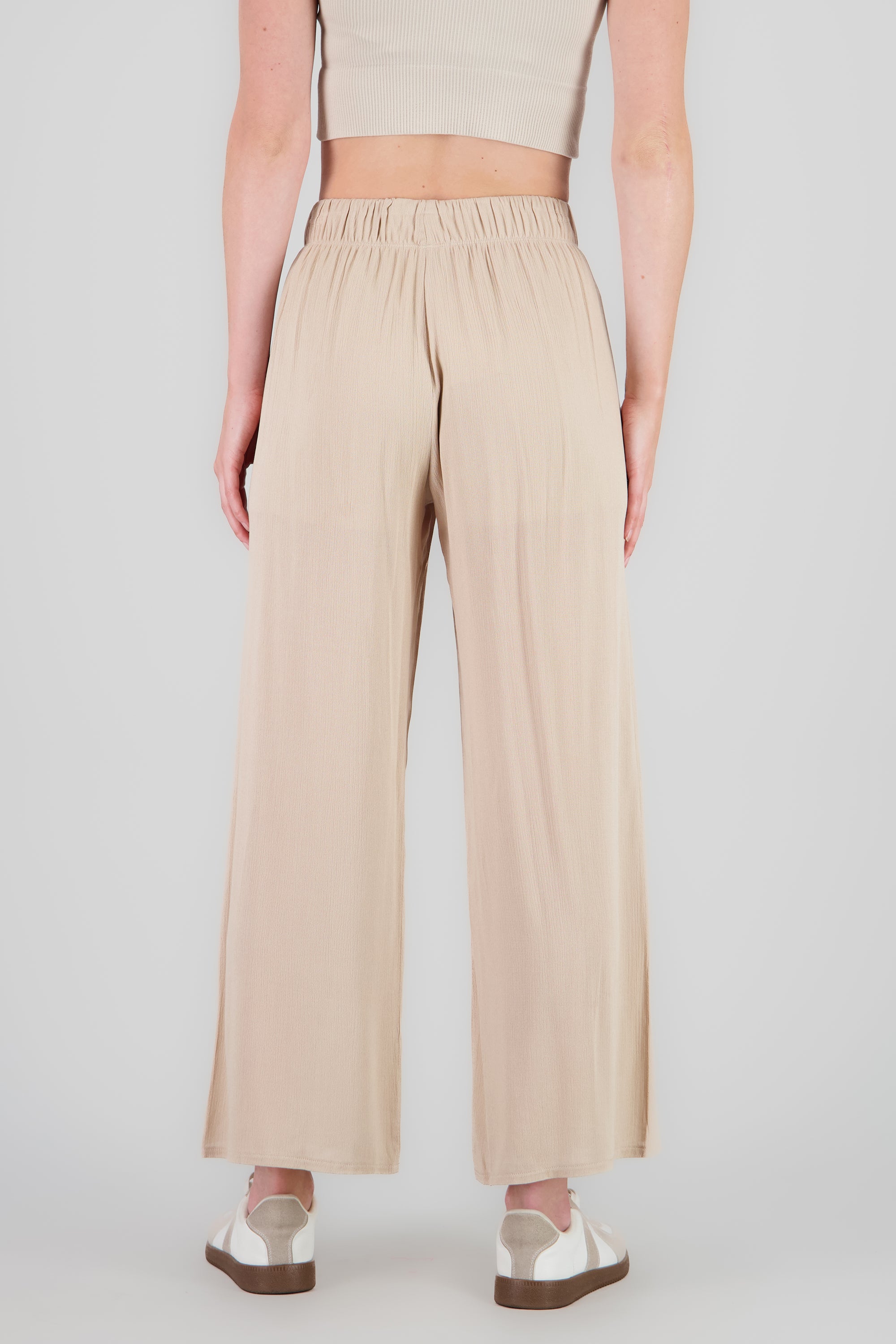 Pantalón Wide Leg Cintura Elástico ARENA