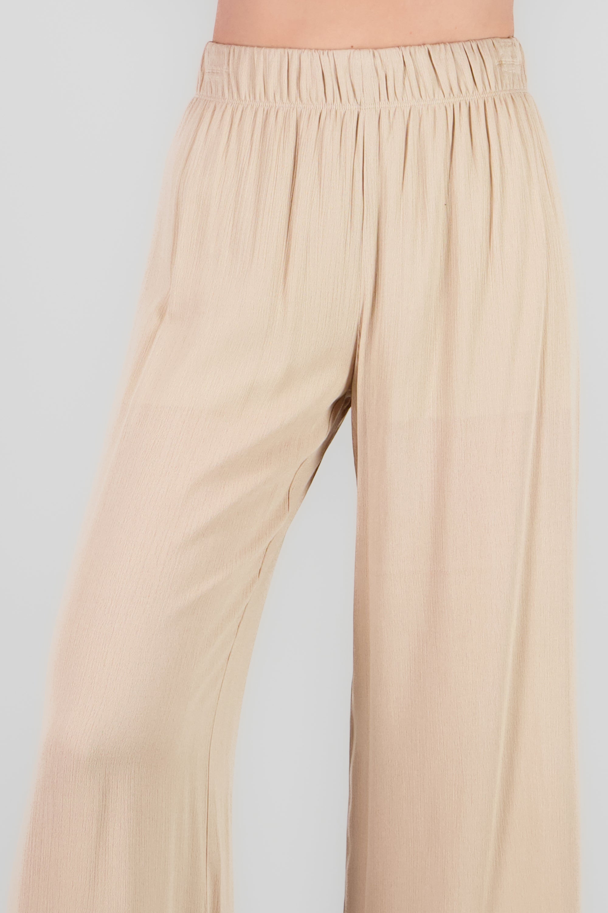 Pantalón Wide Leg Cintura Elástico ARENA