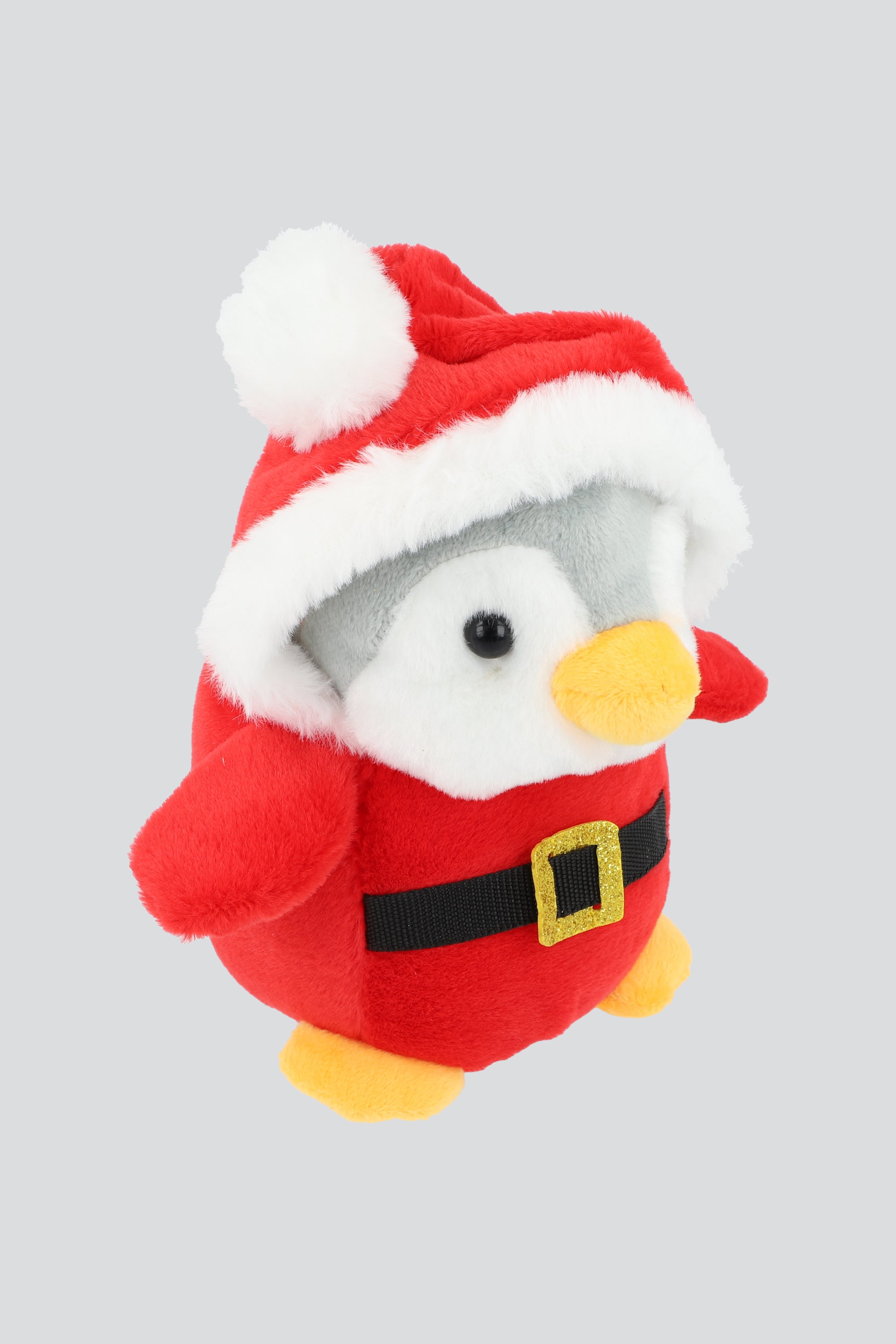 PELUCHE PINGUINO SANTA CLAUS ROJO