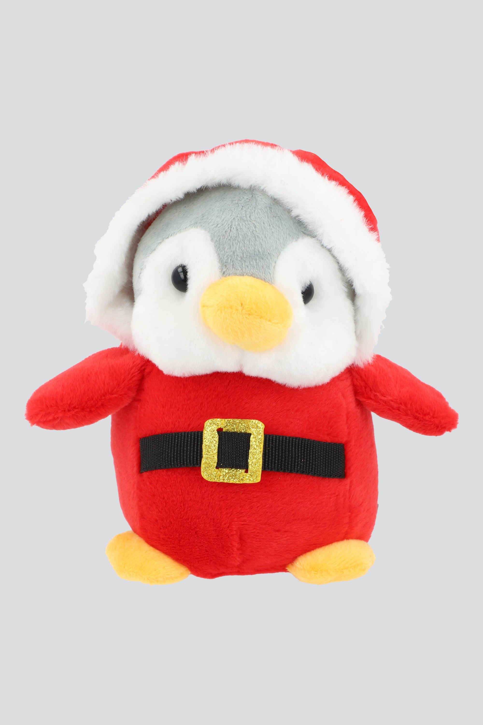 PELUCHE PINGUINO SANTA CLAUS ROJO