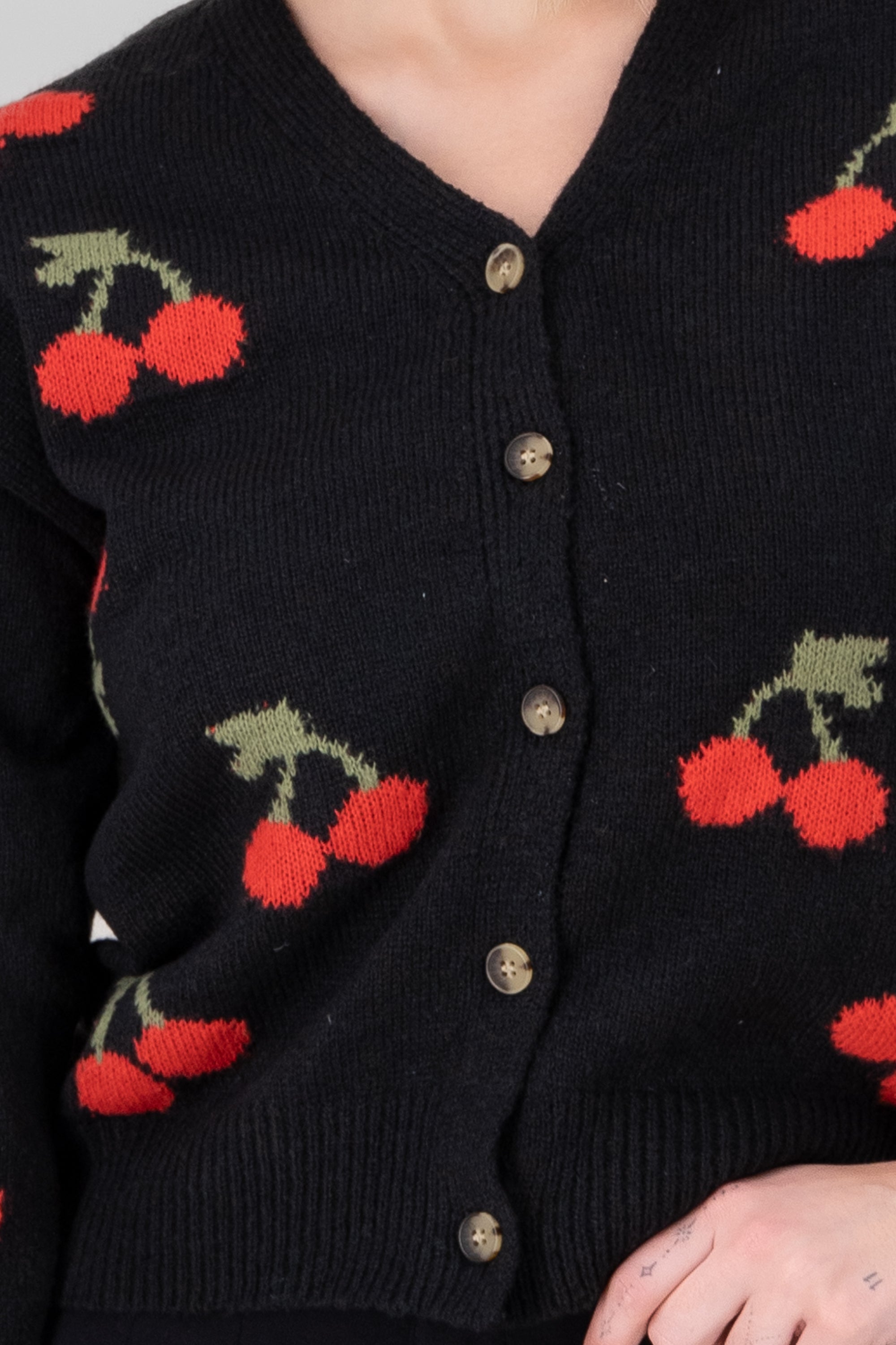 Gucci cherry cardigan hotsell