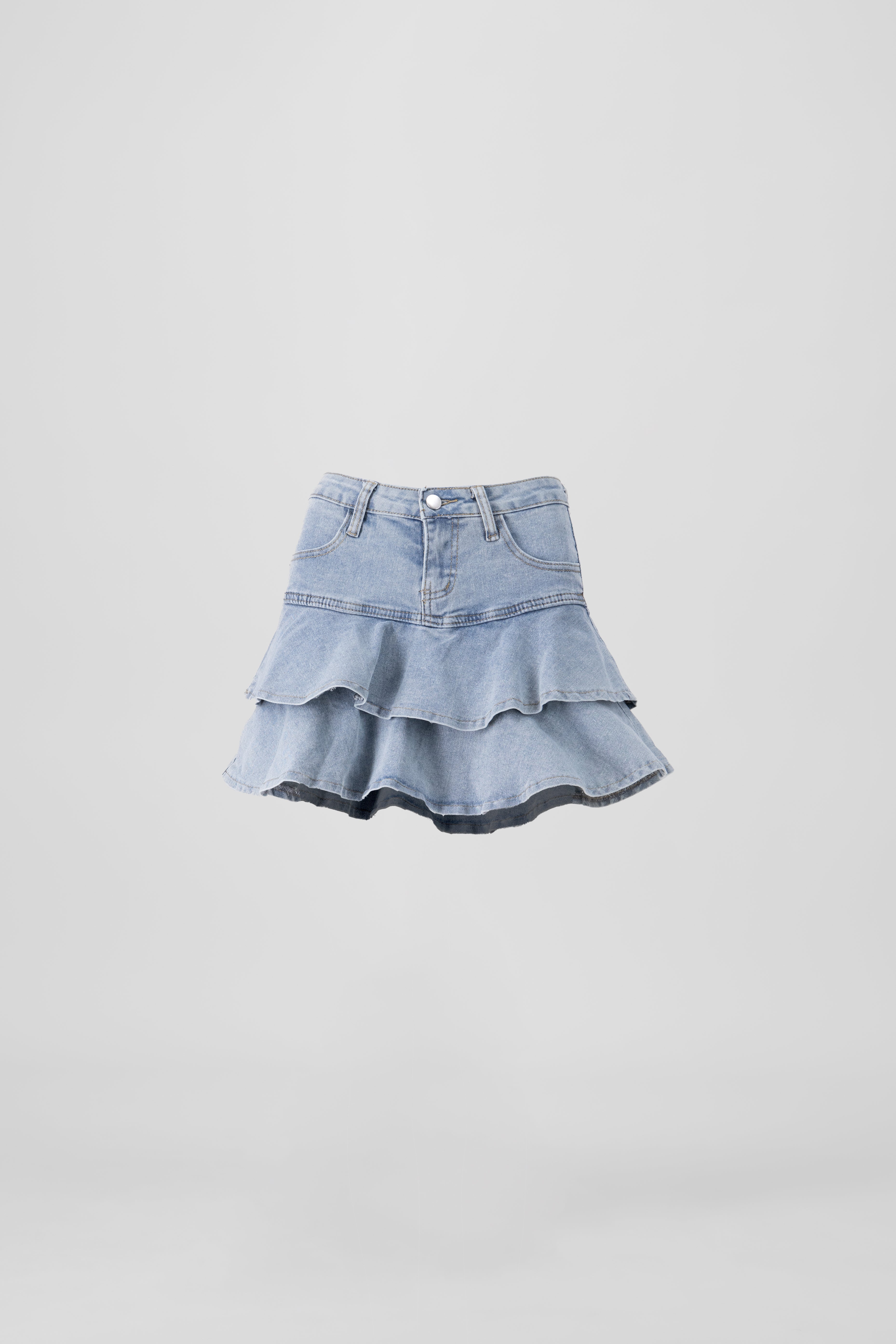 Falda Mini Denim Olanes ACID WASH