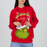 Sudadera gorro Grinch manga larga