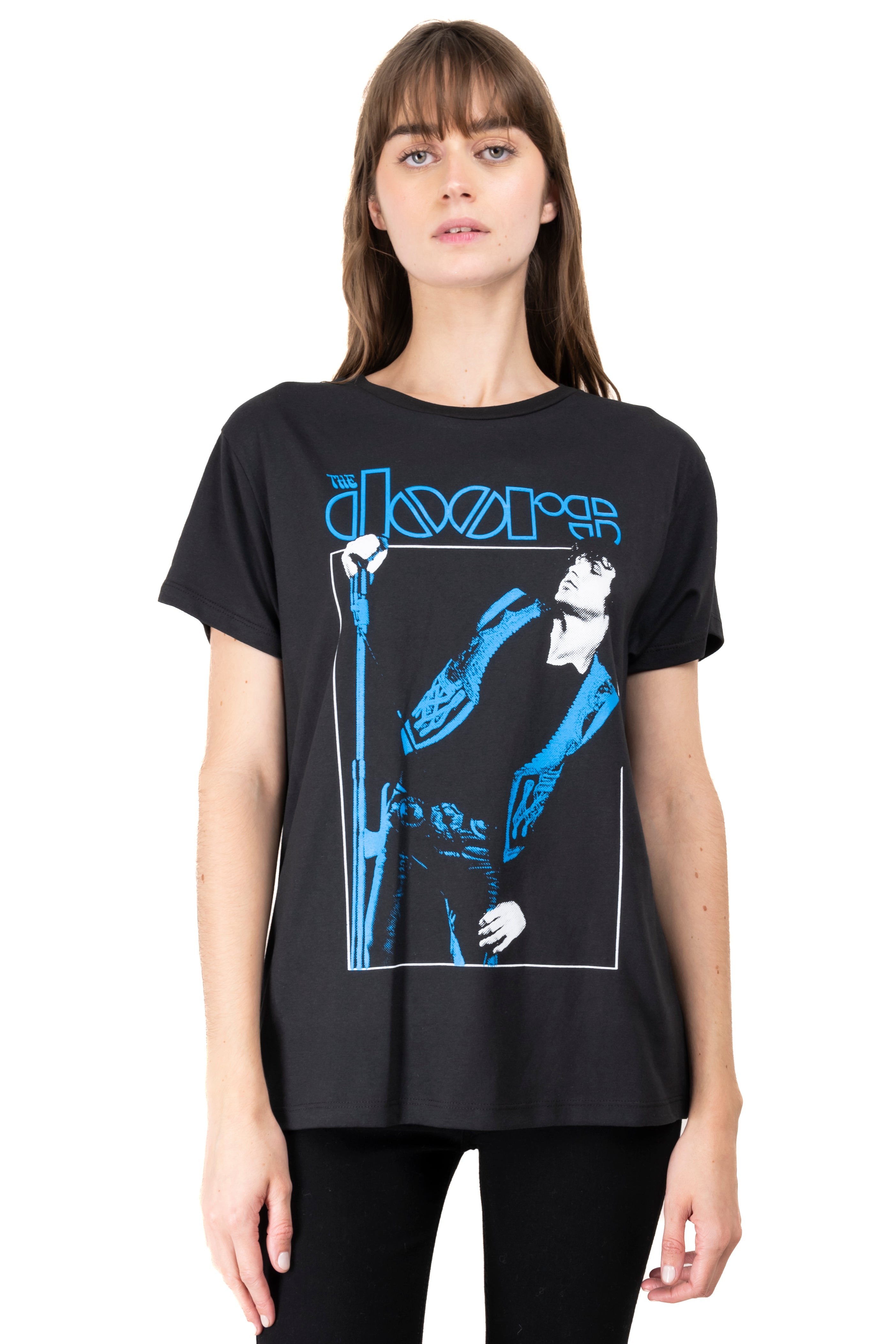 Playera manga corta The Doors NEGRO COMBO