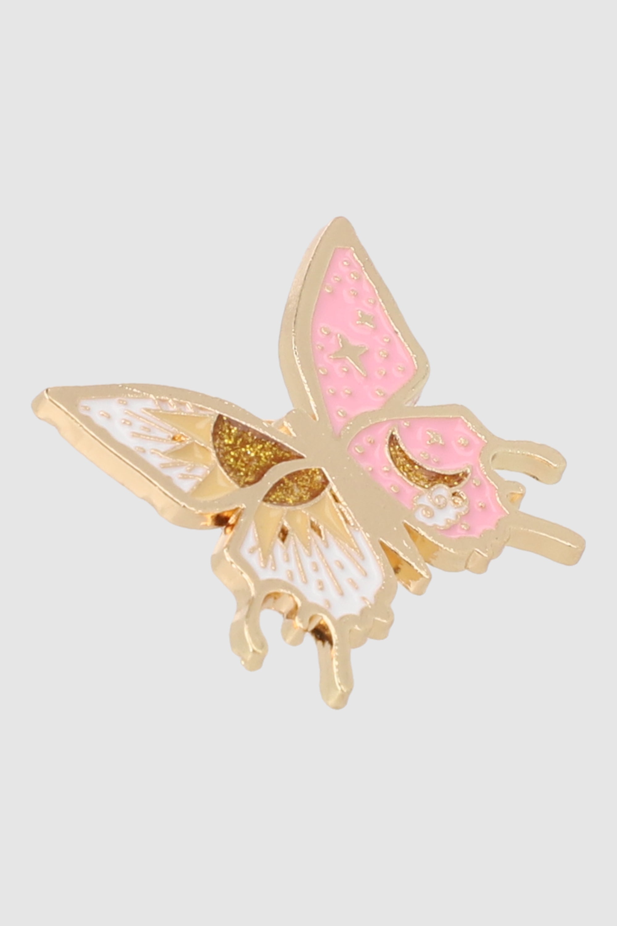 Pin Mariposa Brillos ROSA