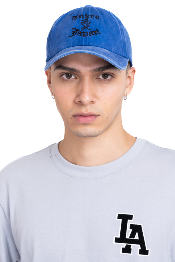 Gorro denim bordado Tokyo