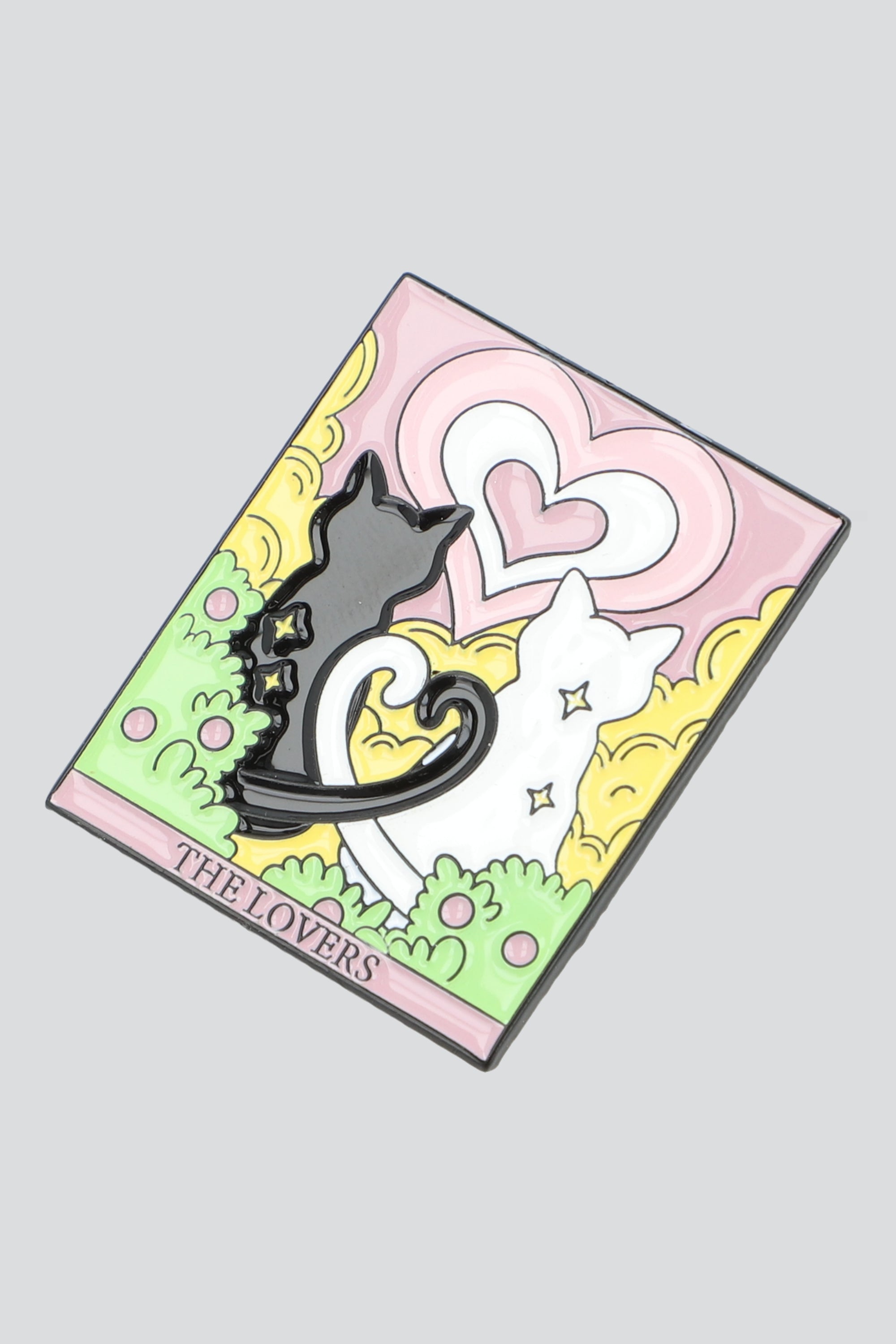 Pin Metálico Carta Gatos