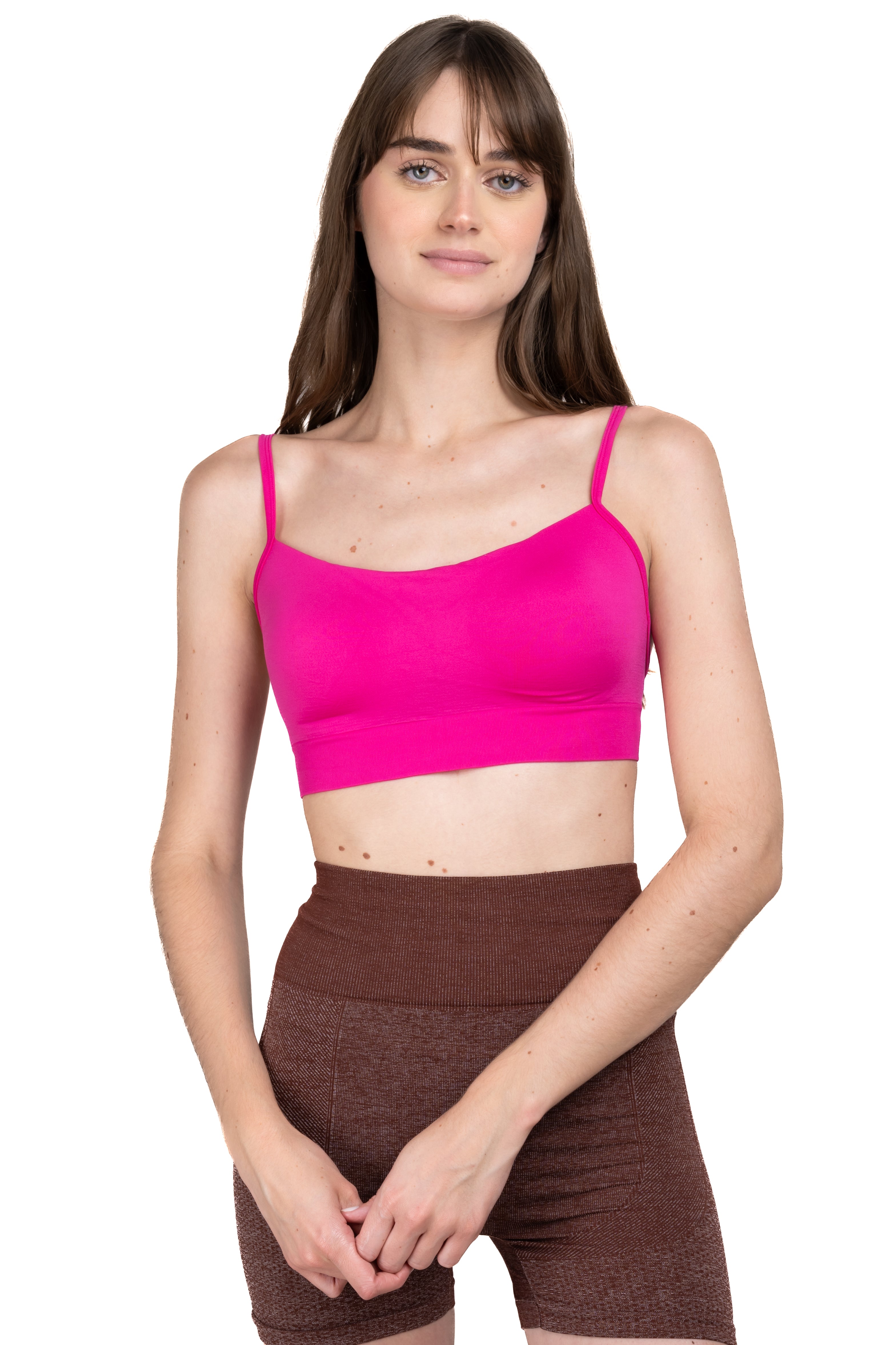 Top crop seamless copas FIUSHA