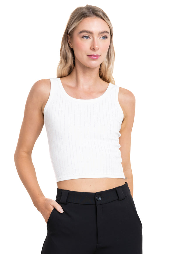 Top tirantes brillos