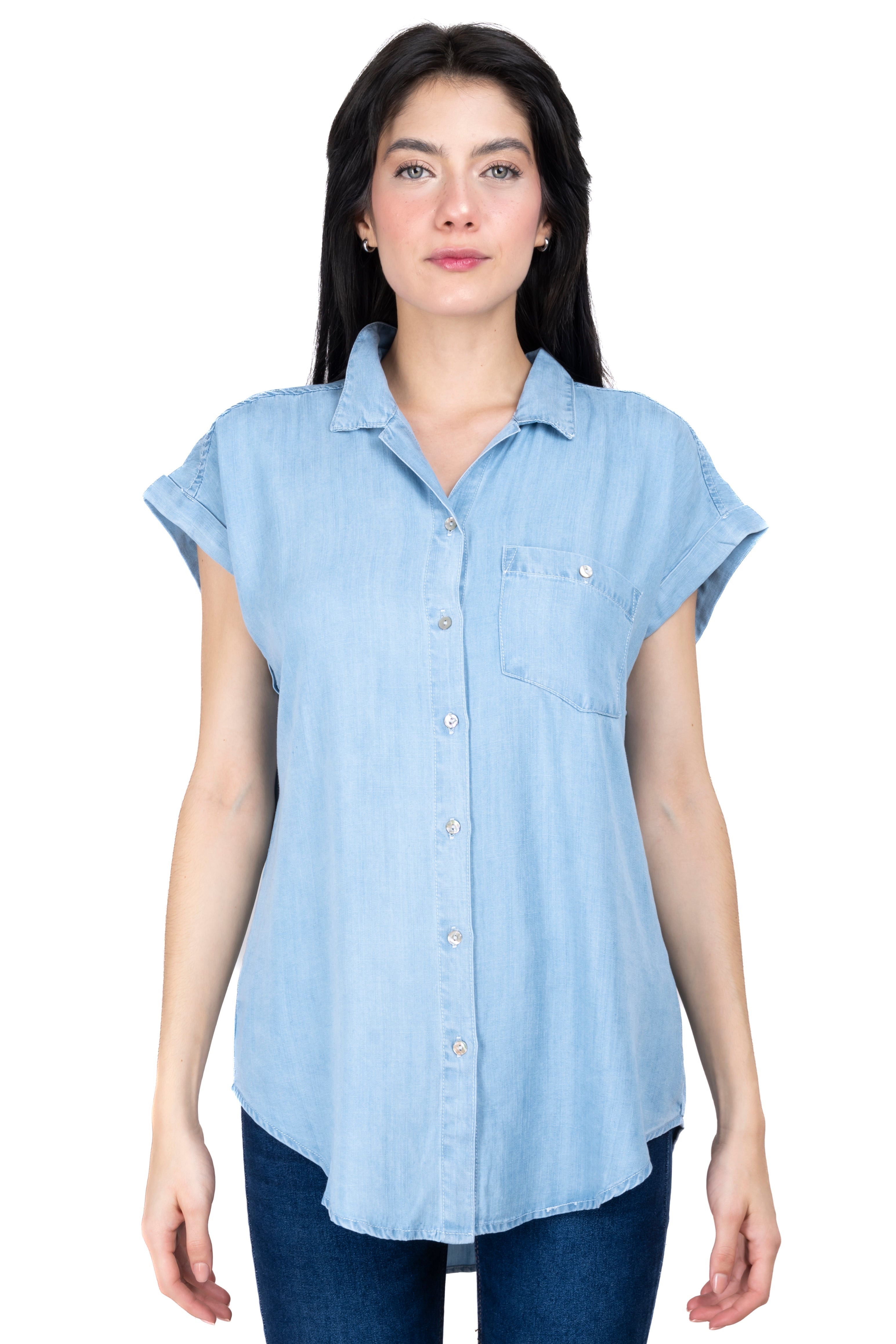 Camisa de mezclilla MEDIUM WASH