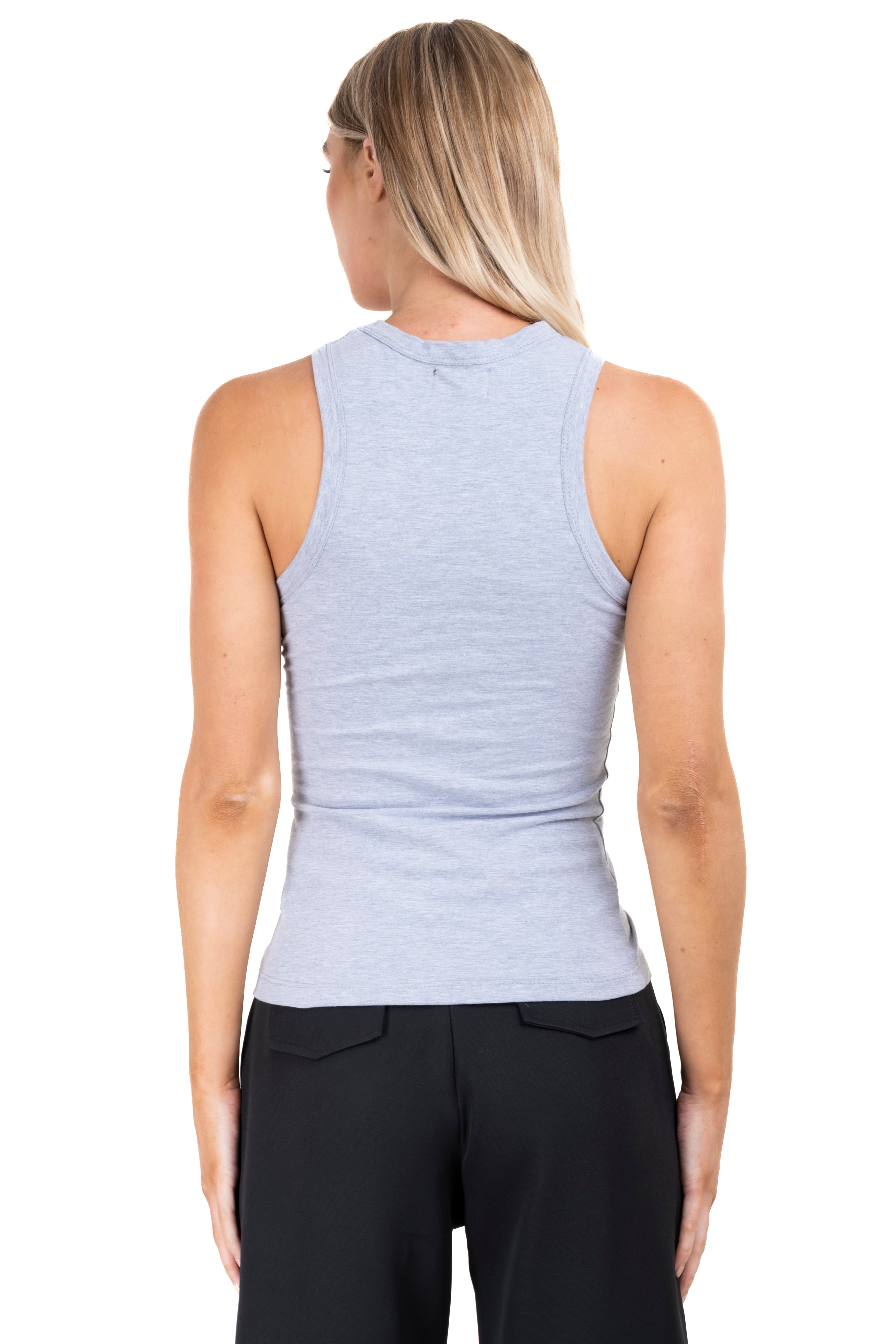 Tank top lisa sin mangas hypsters GRIS