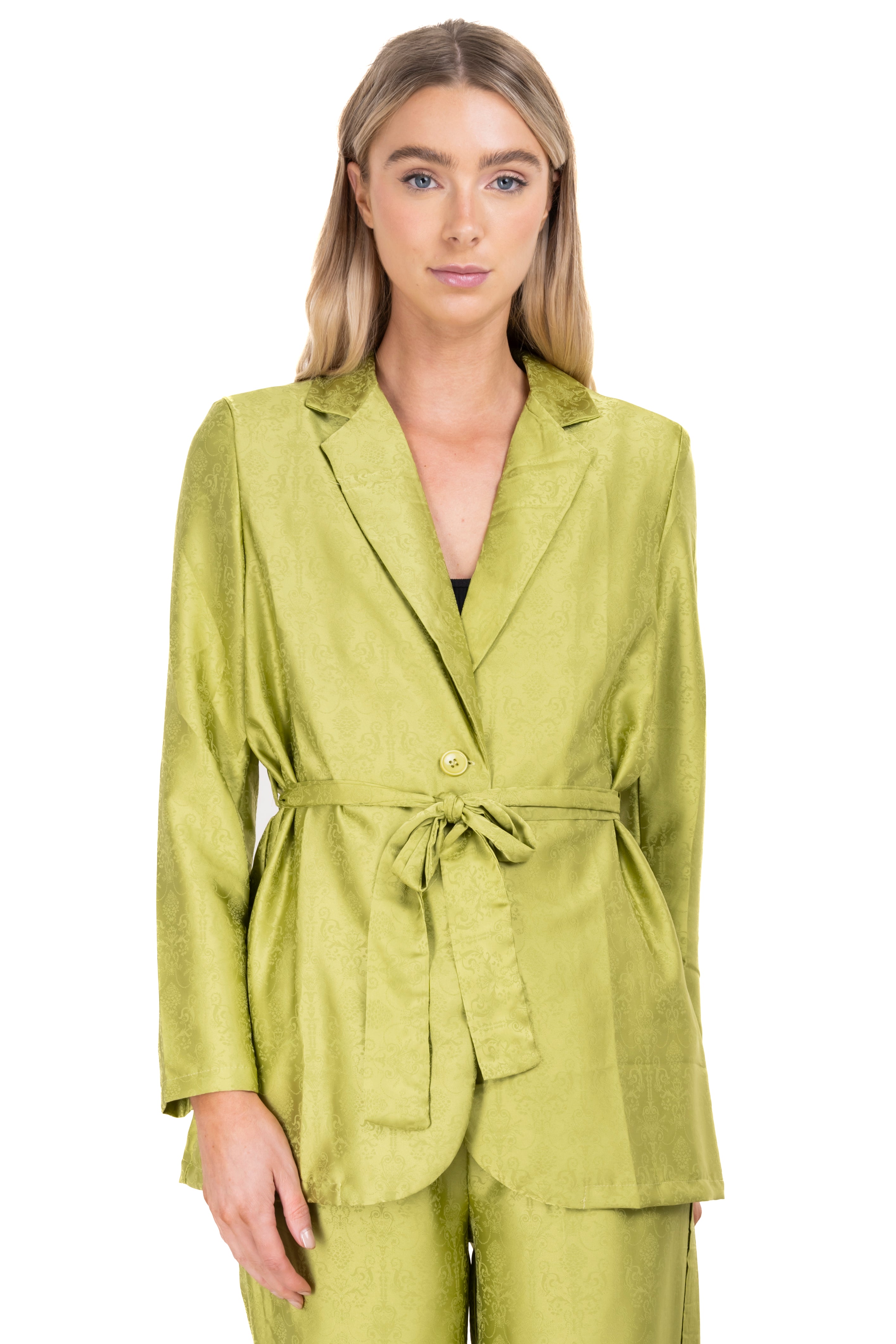 Blazer fluido VERDE