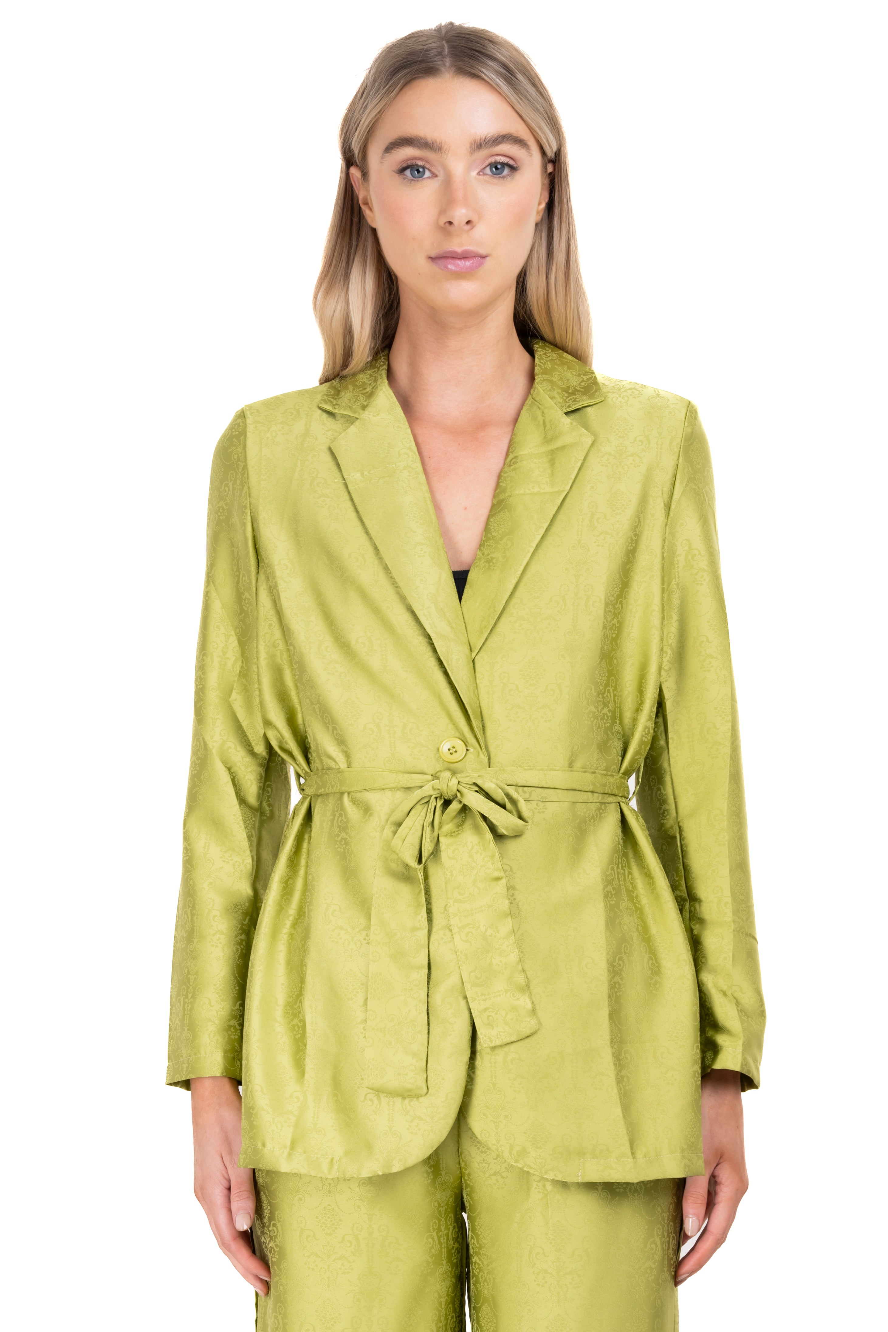 Blazer fluido VERDE