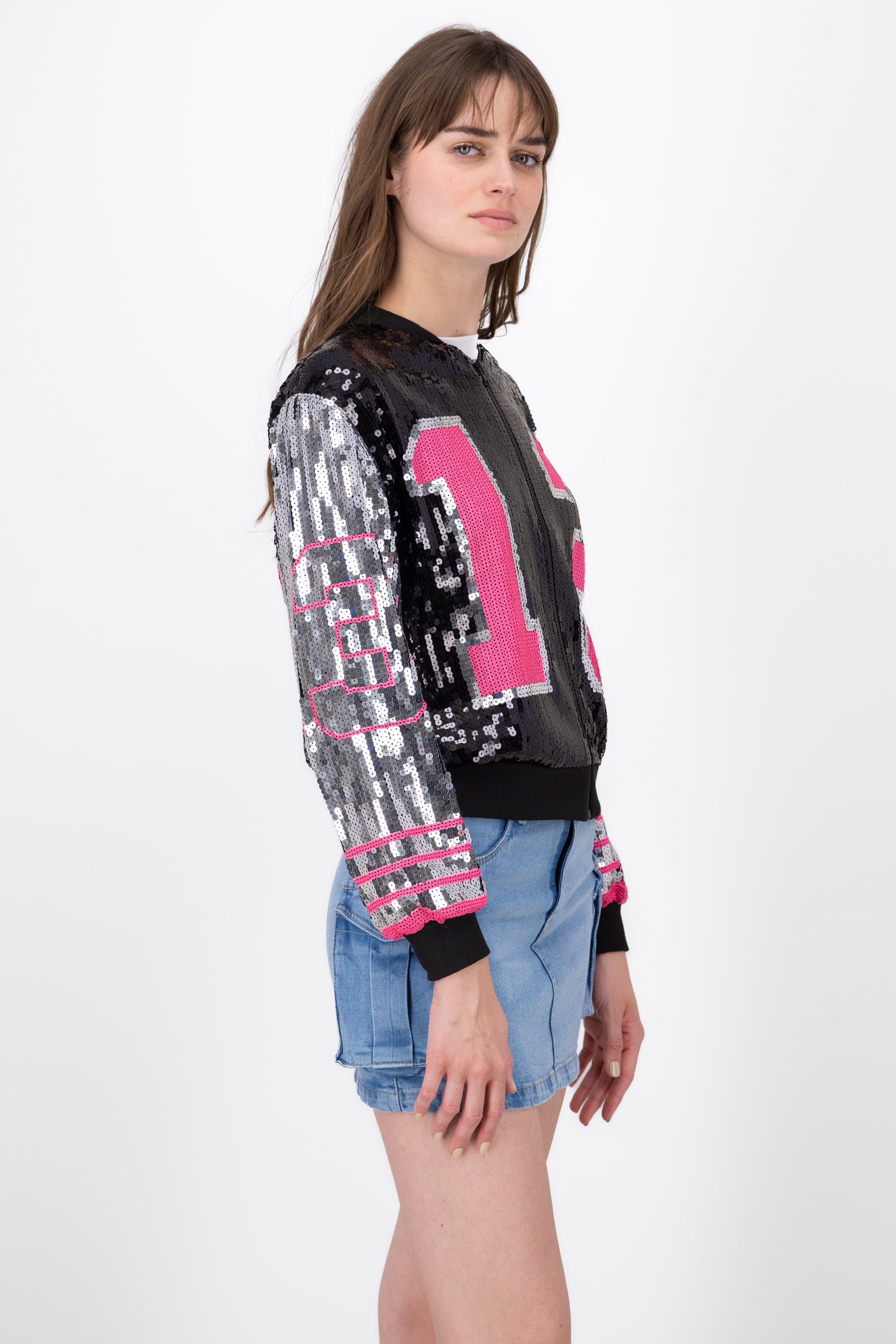 Light Jacket Lentejuelas PLATA