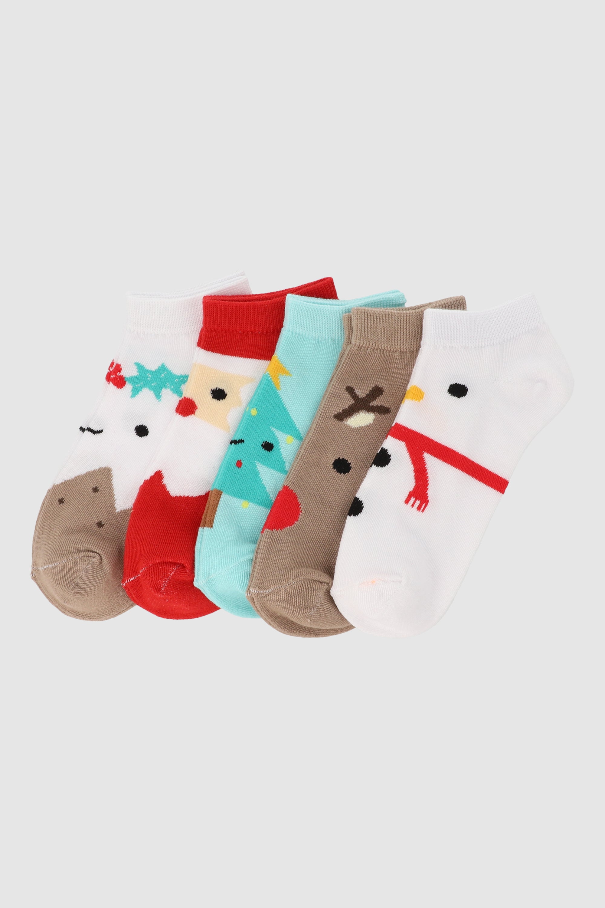 5 Pack tin navideños MULTICOLOR