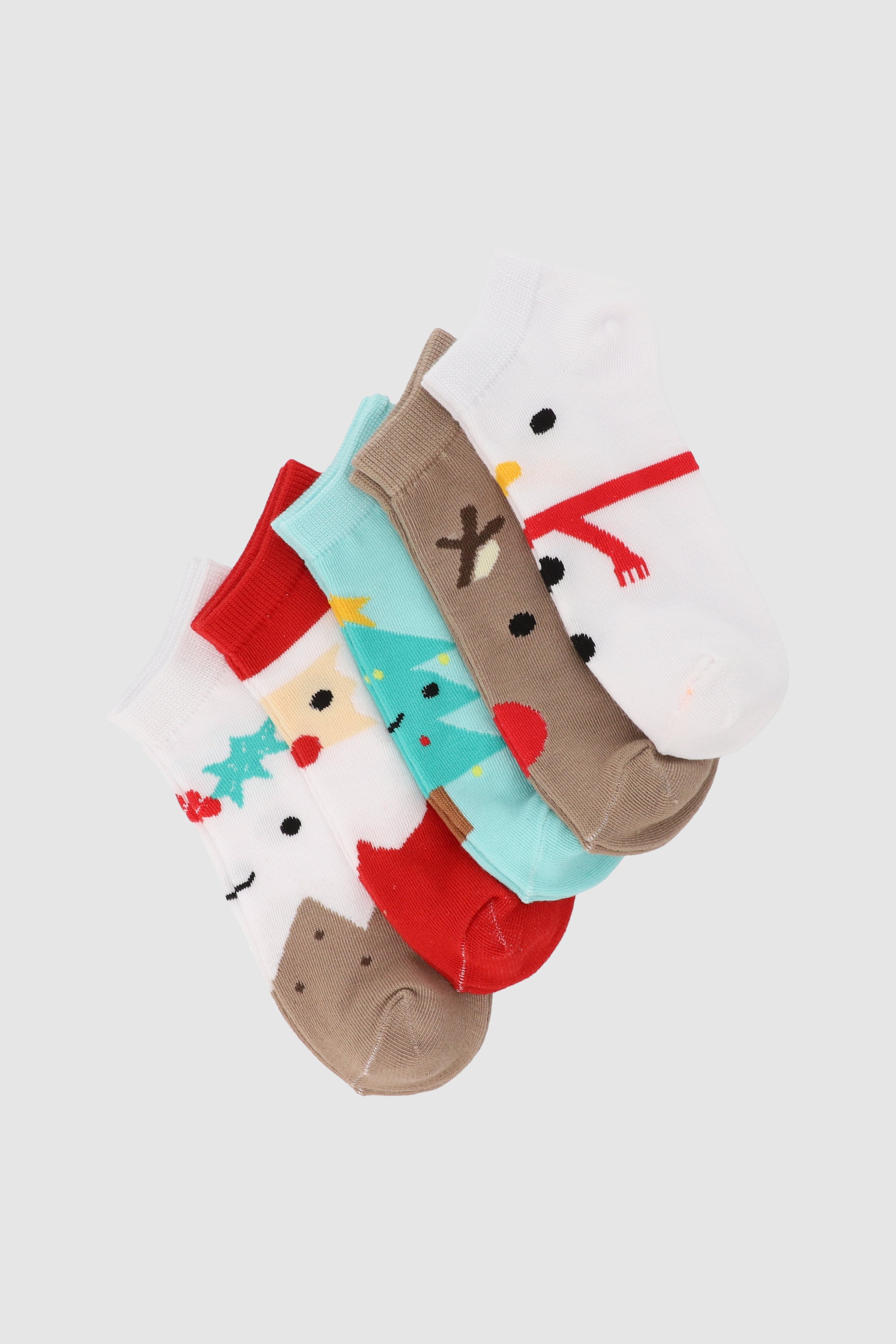 5 Pack tin navideños MULTICOLOR