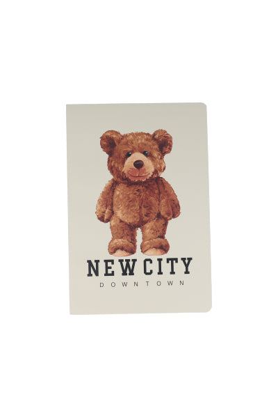 Libreta Oso New City BEIGE