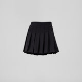 Falda mini tableada