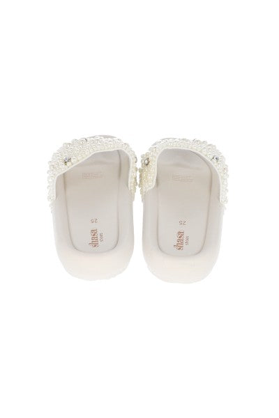 Slide Eva Perlas BLANCO