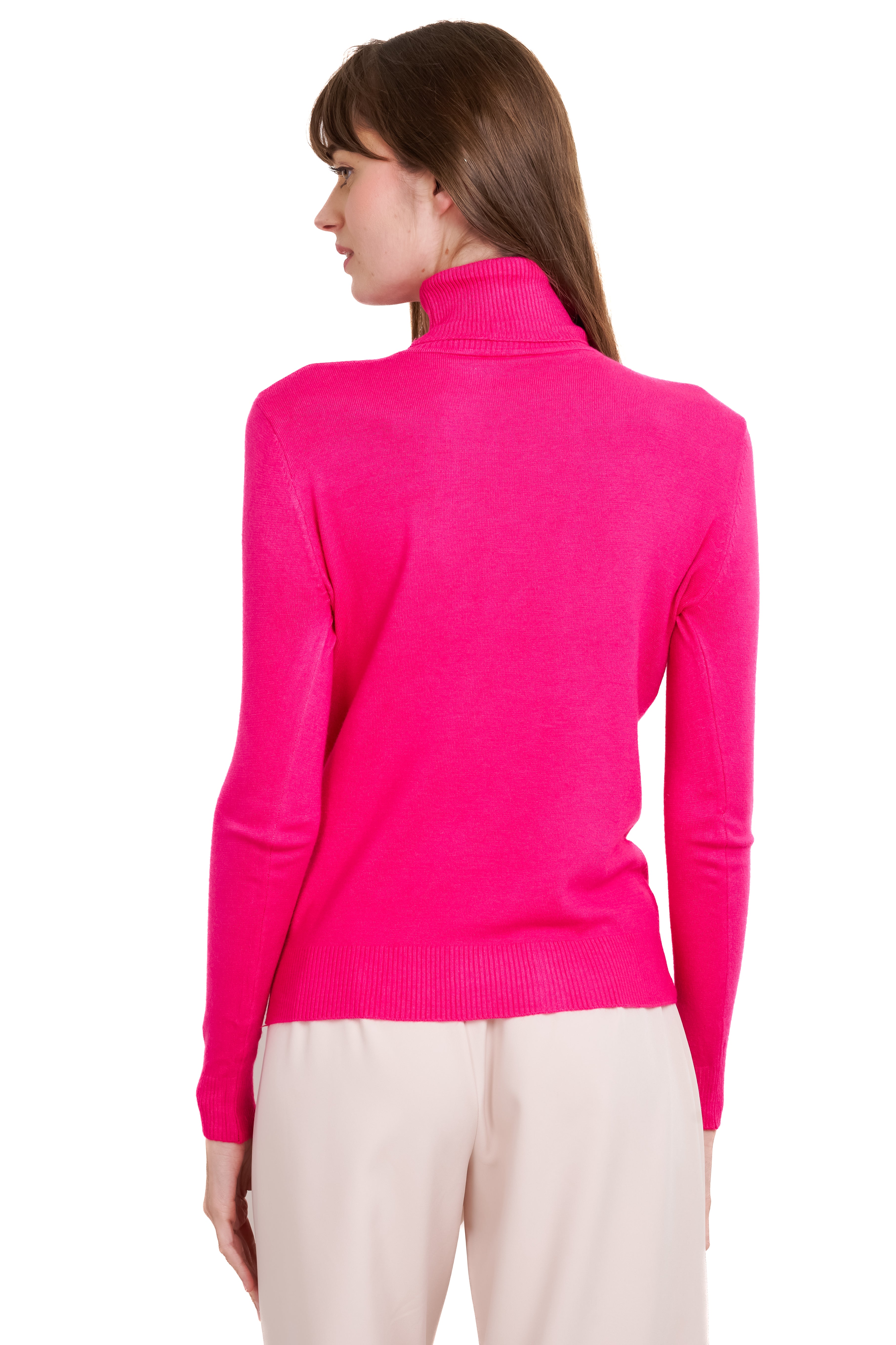 Top manga larga cuello alto FIUSHA