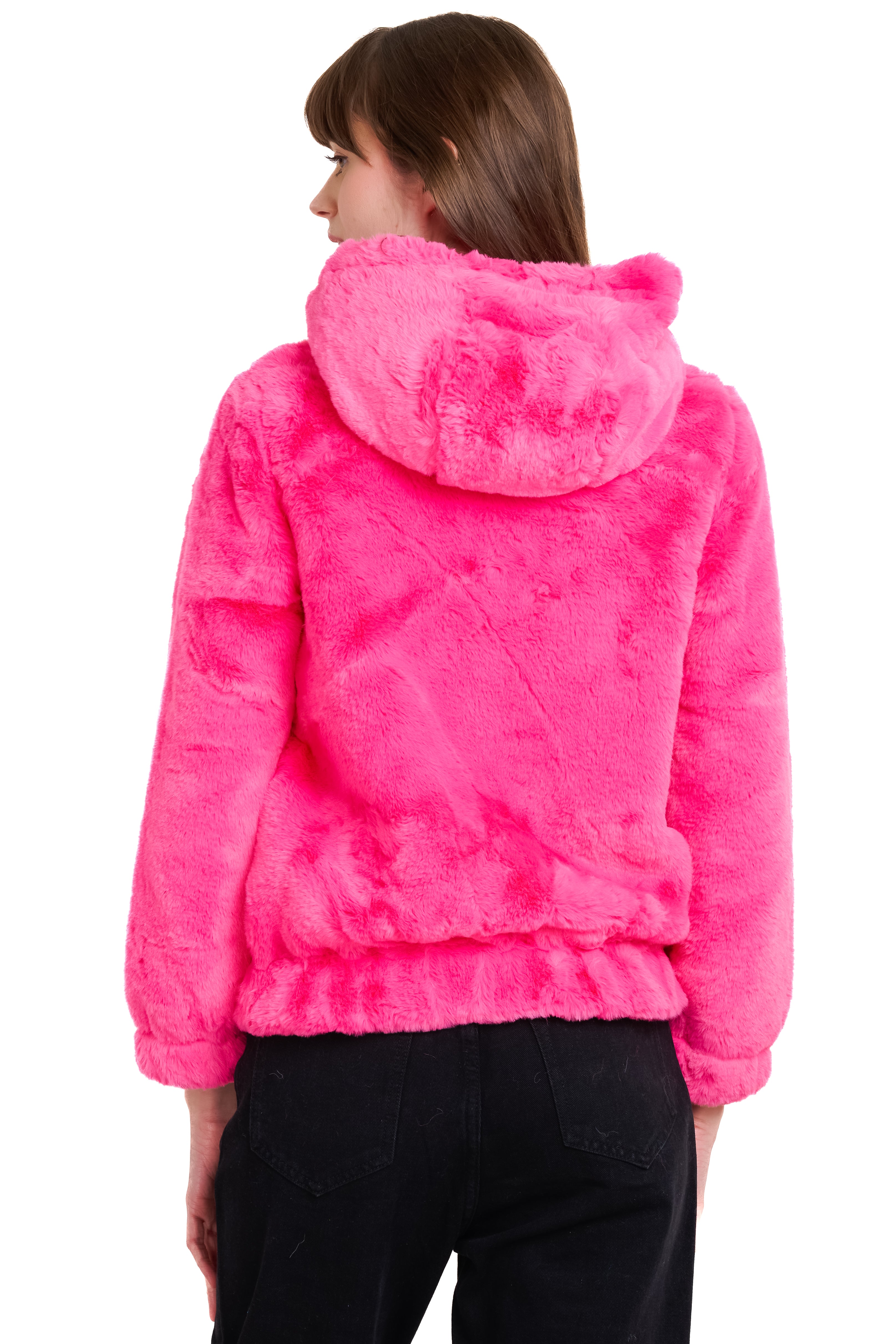 Peluche Chamarras De Gamuza Para Mujer Chaqueta De Peluche De Gran