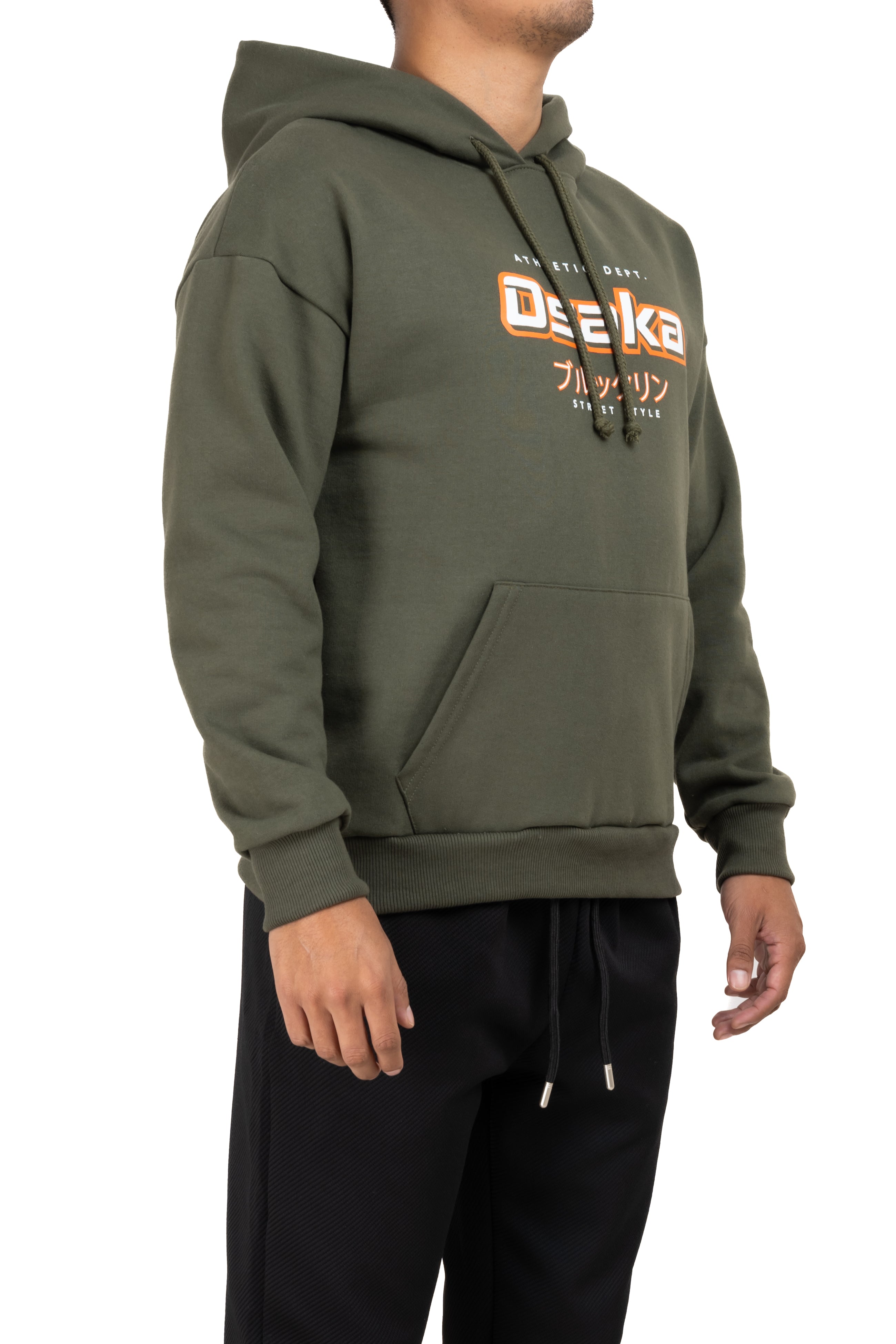Sudadera oversized Osaka OLIVO