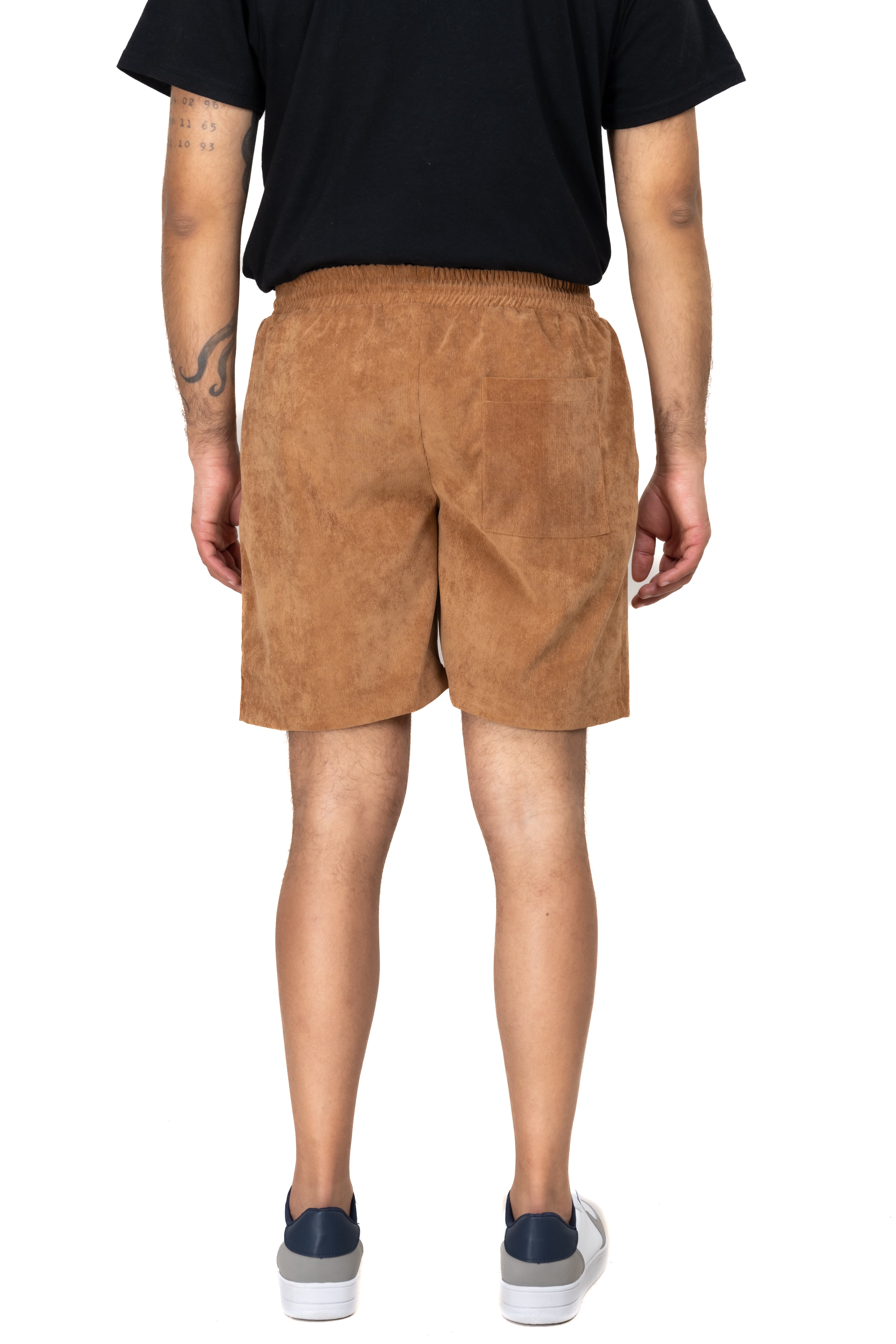 Short pana liso CAFE
